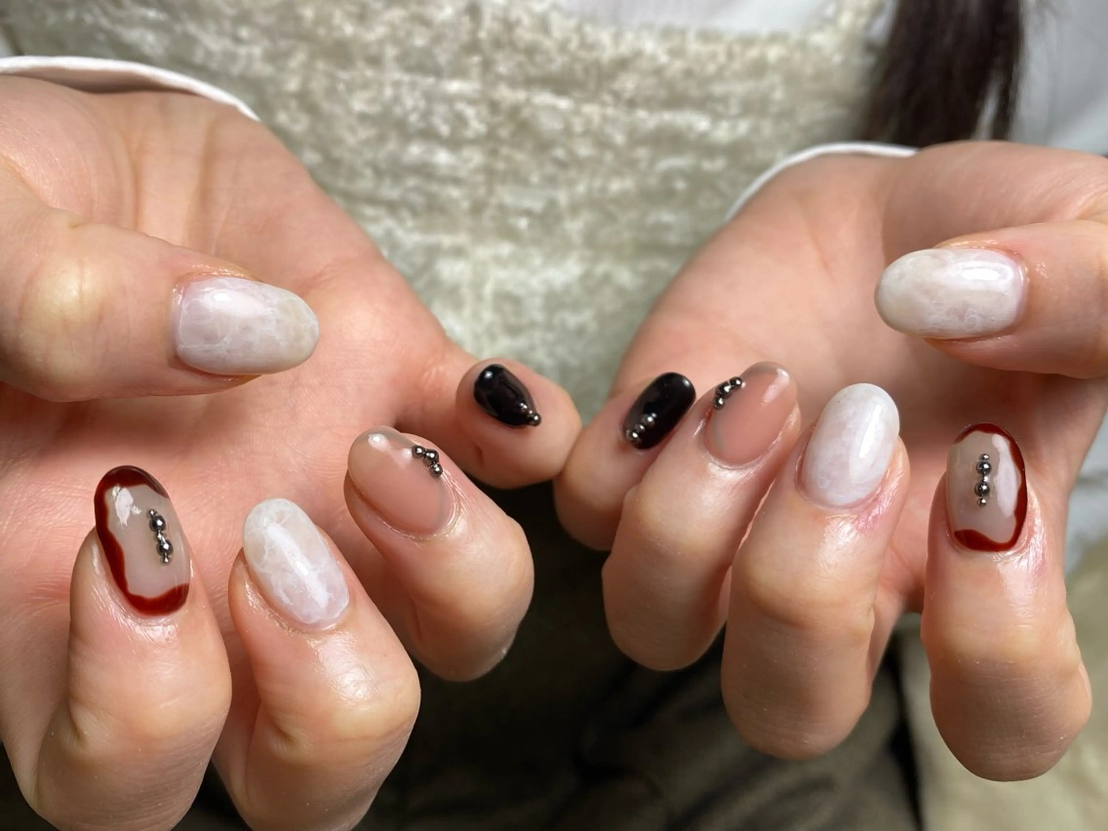 ネイル ハンドネイル atelier moamのネイルデザイン