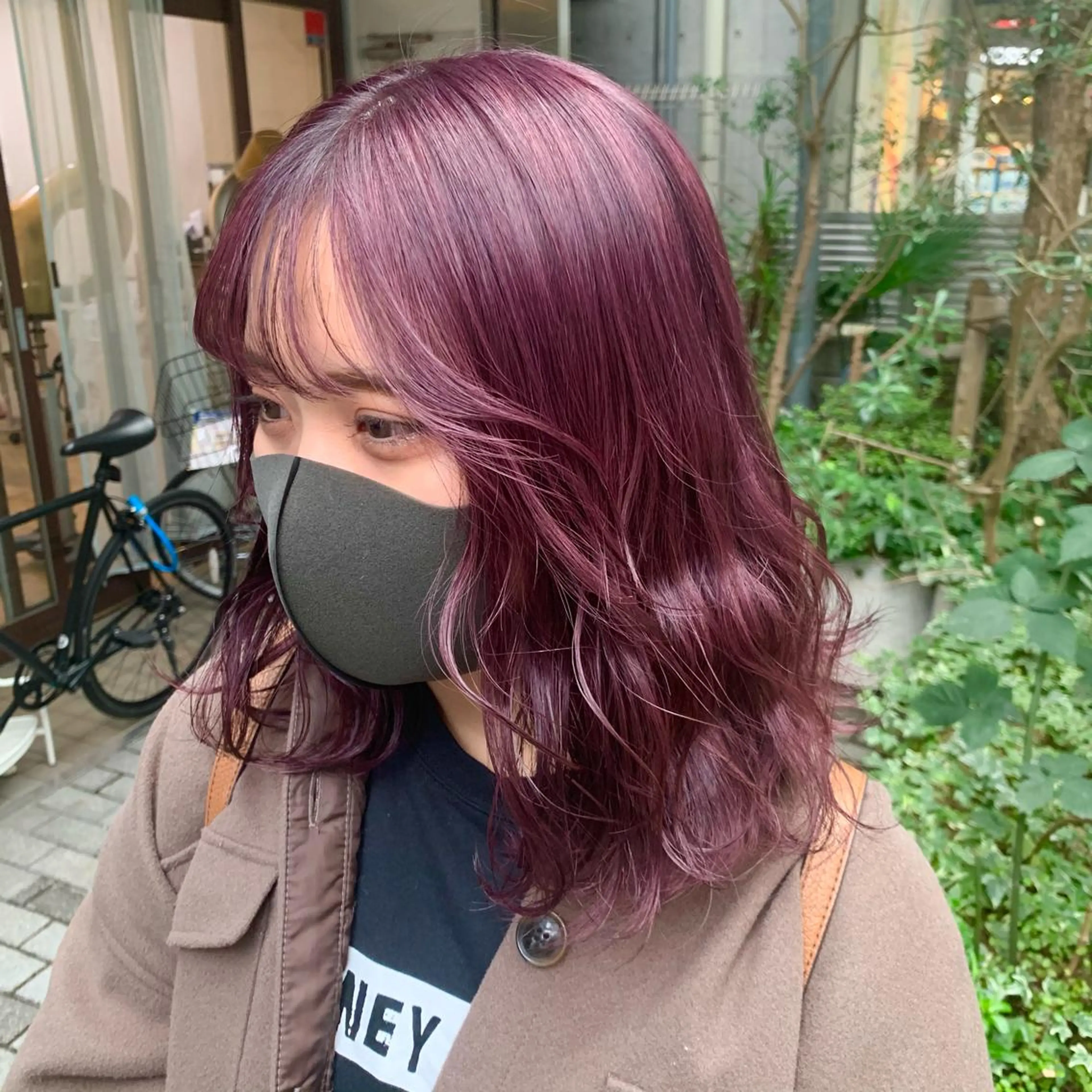 セミロング カラー 平野葵🎀 hair/nailのネイルデザイン