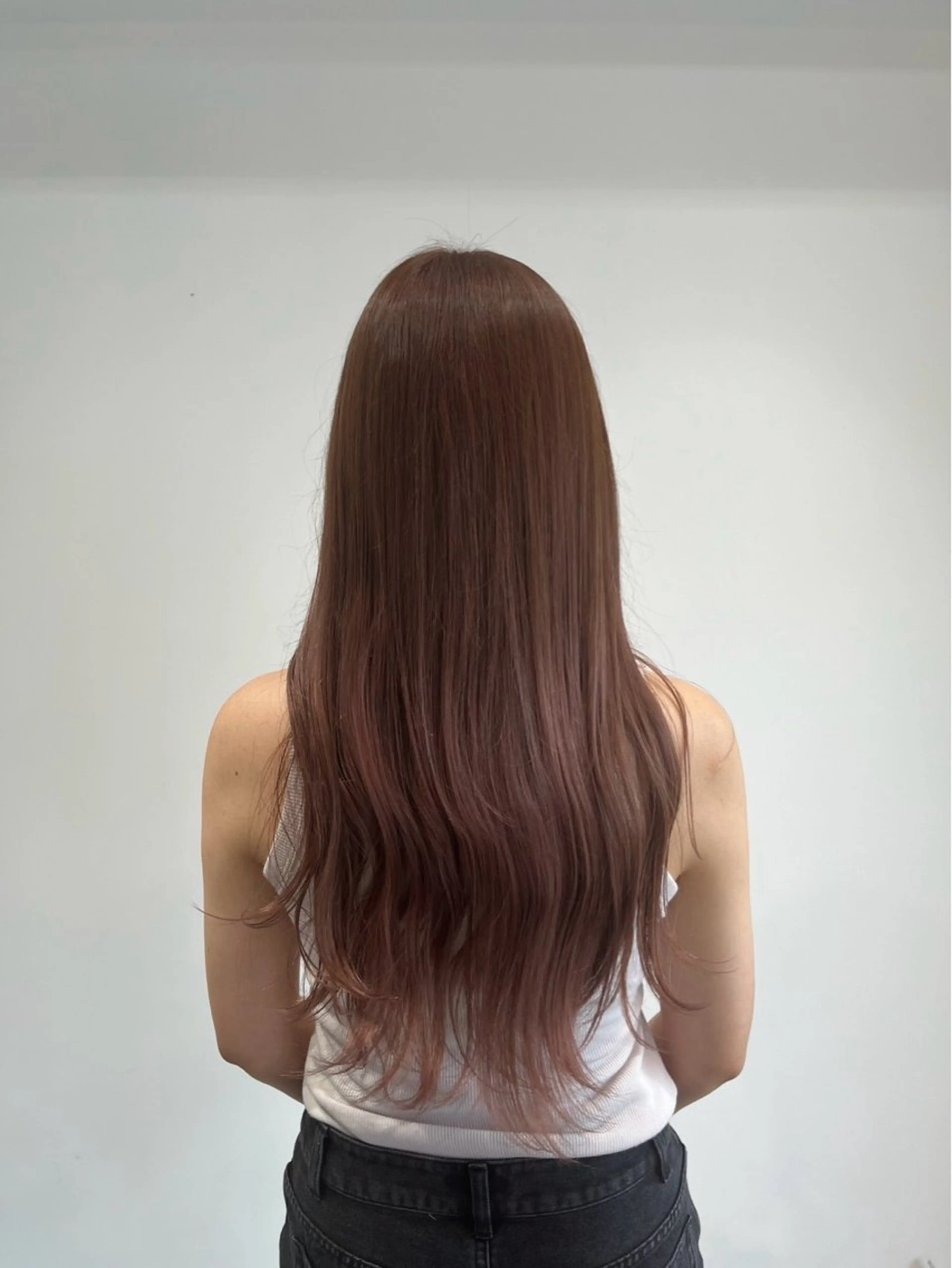 ロング カラー ヘアカラー トリートメント 艶ワンカラー /タイガ🐯のヘアスタイル