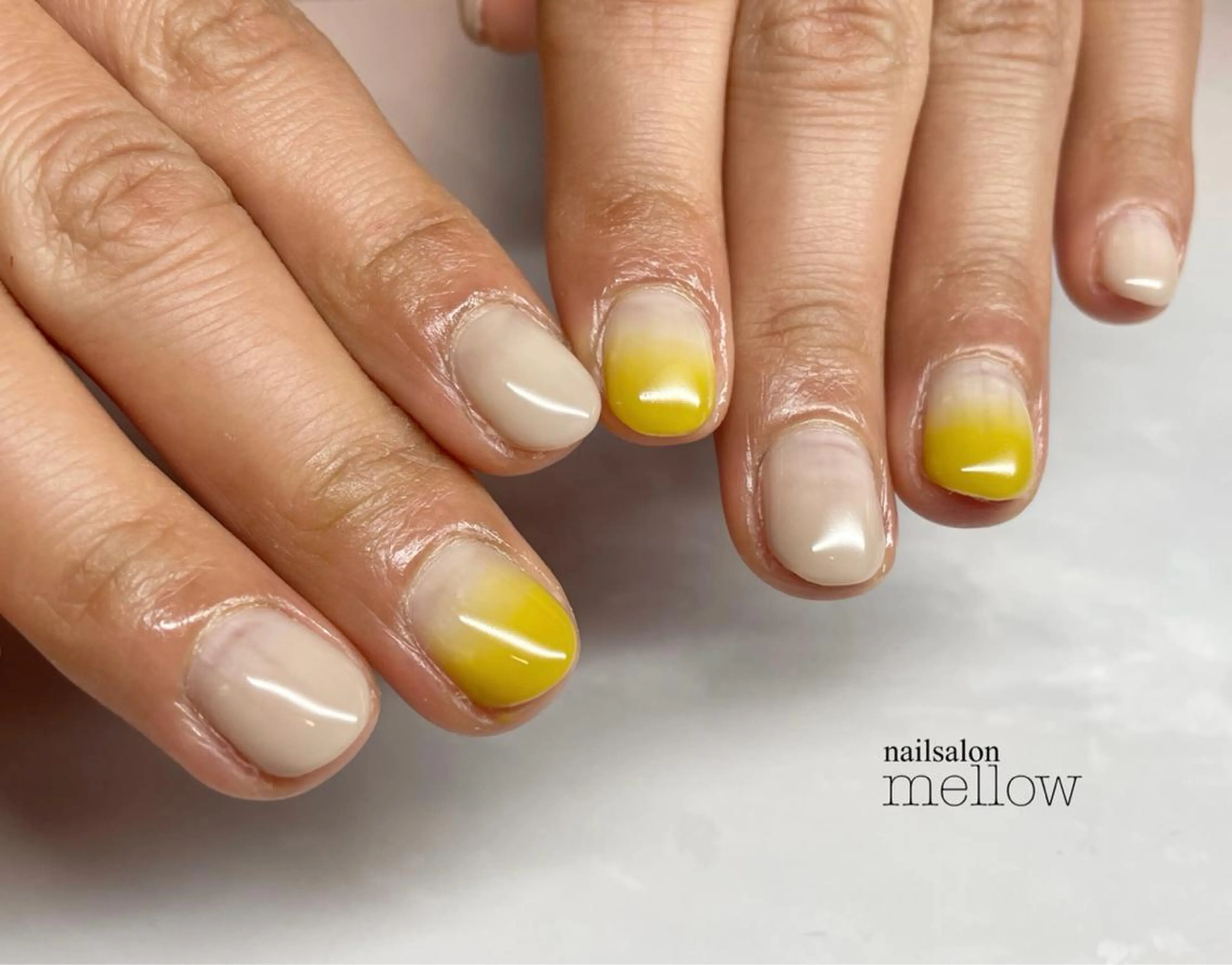 ネイル グラデーション 大山 浩美のネイルデザイン