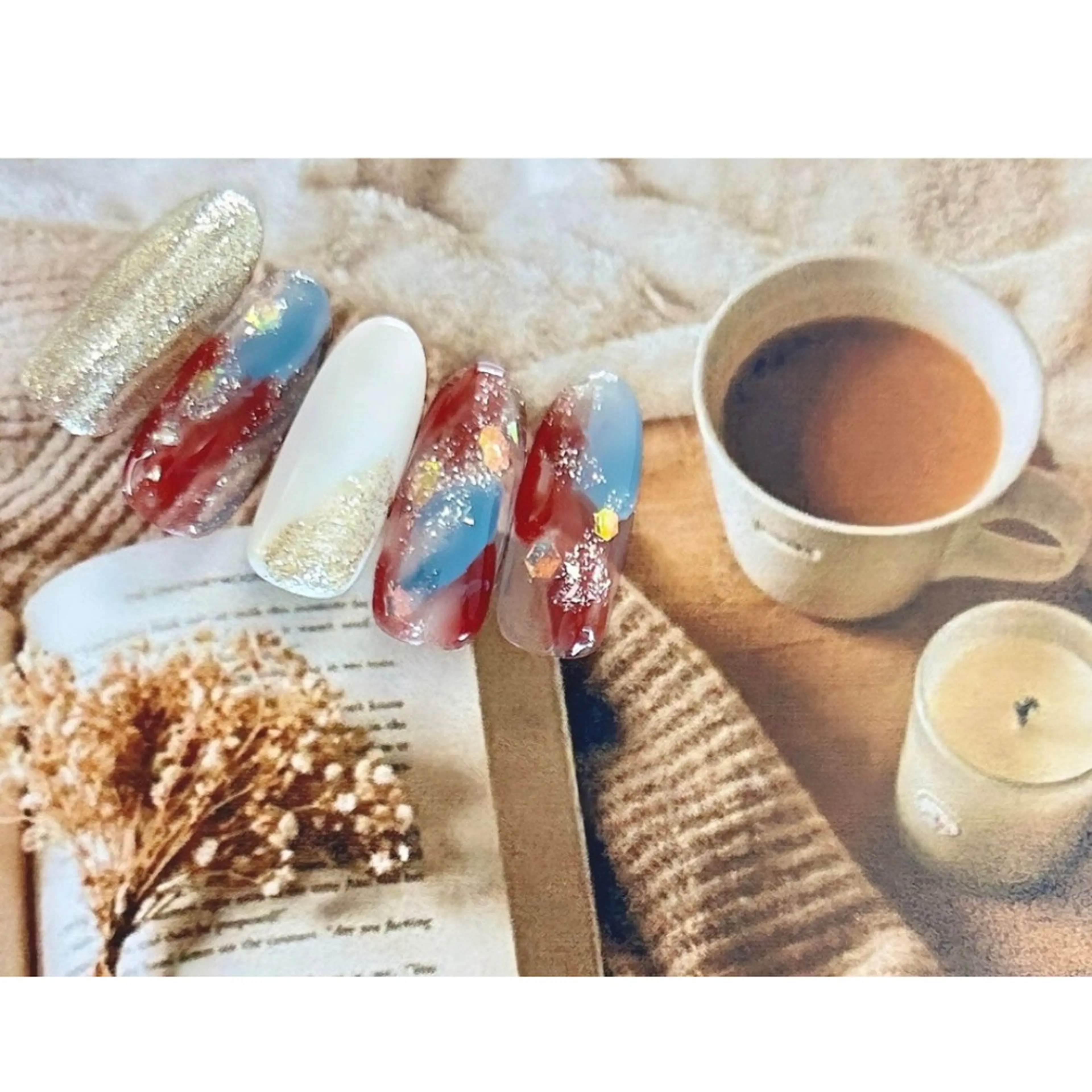 パーマ ハンドネイル nk. nailのネイルデザイン