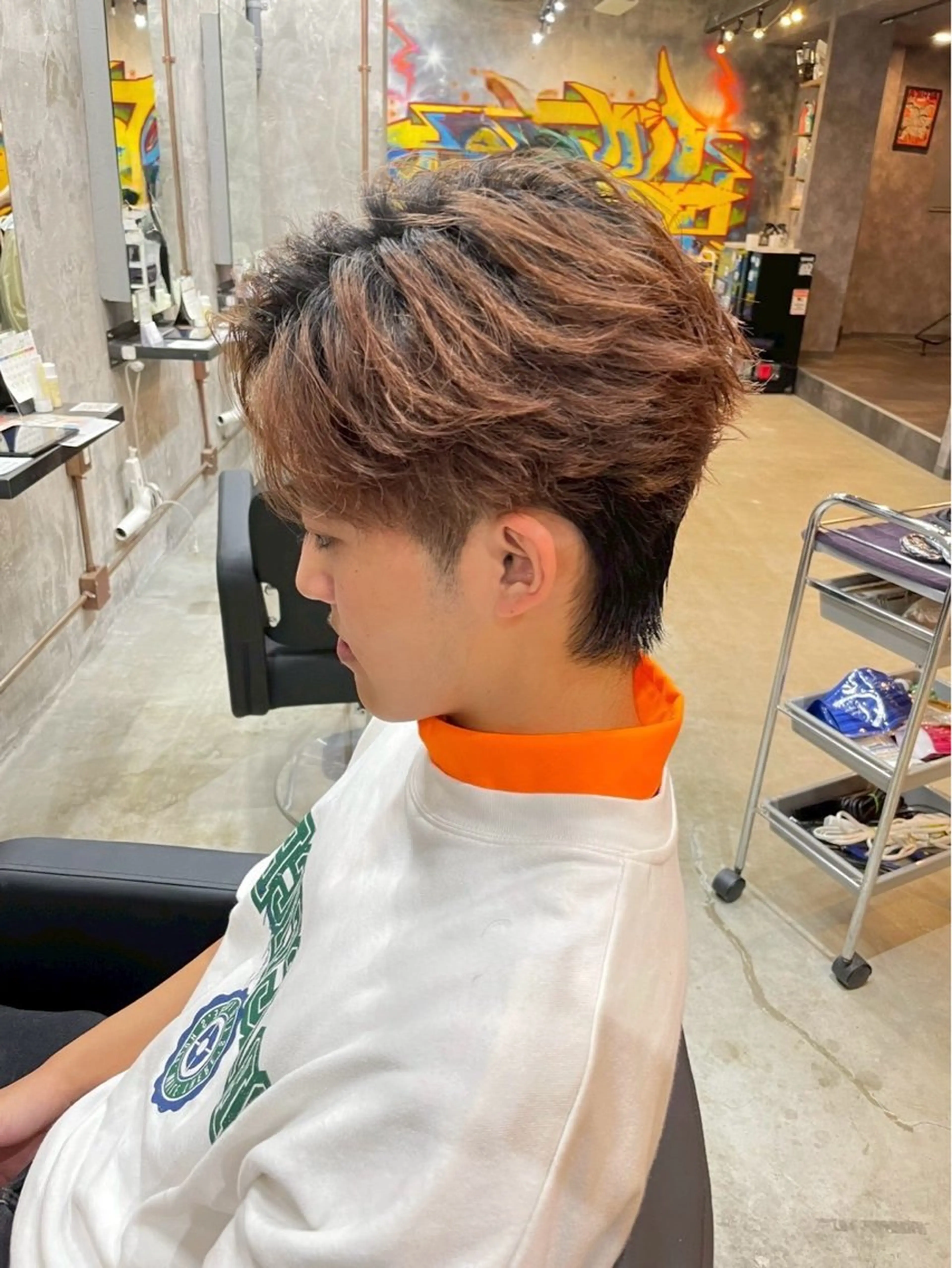 カラー メンズ カット ヘアカラー 🔥メンズ特化🔥 パーマ🔥カメイのヘアスタイル