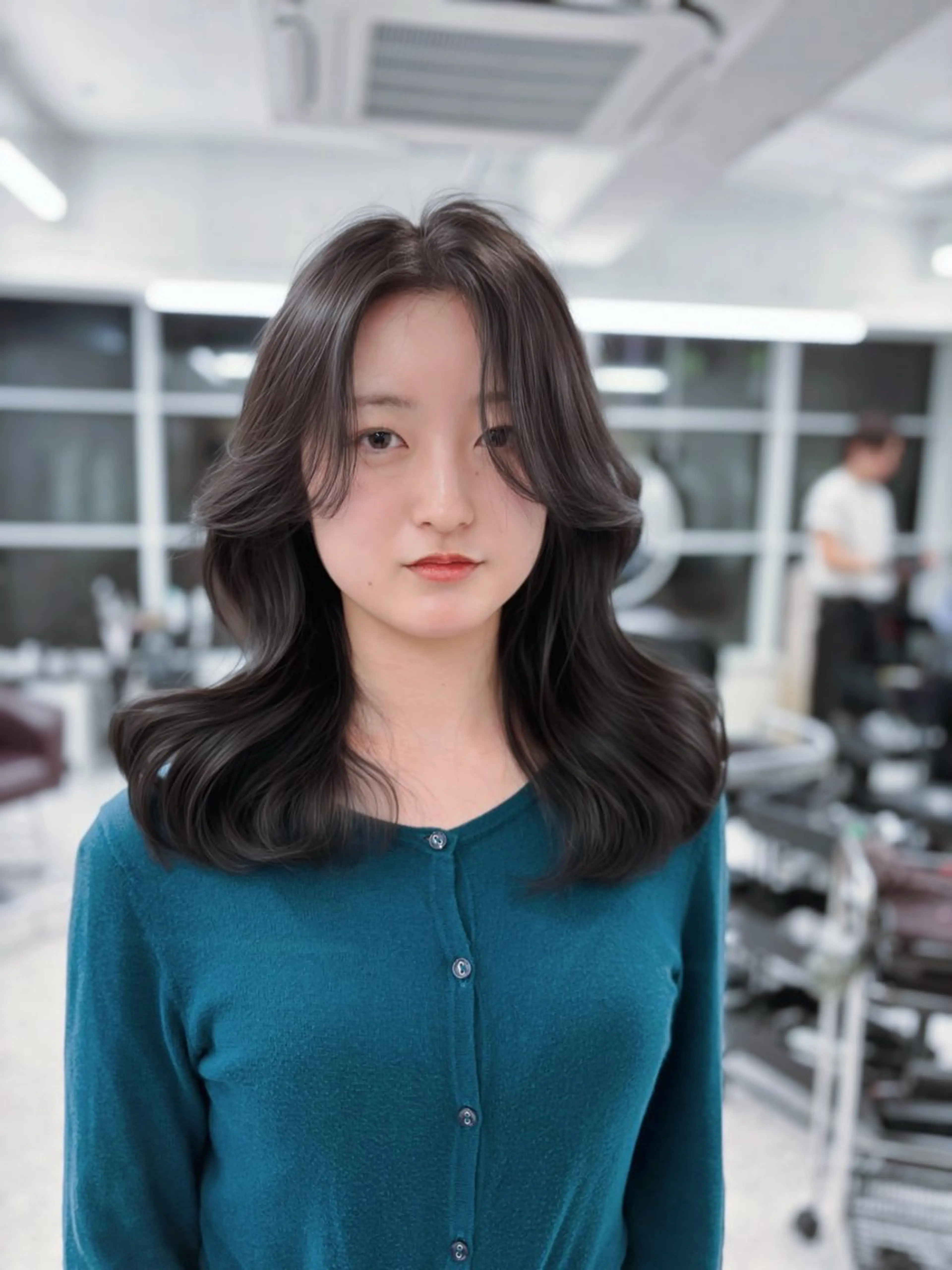 ミディアム 🩵透明感艶髪 縮毛矯正masa🩵のヘアスタイル