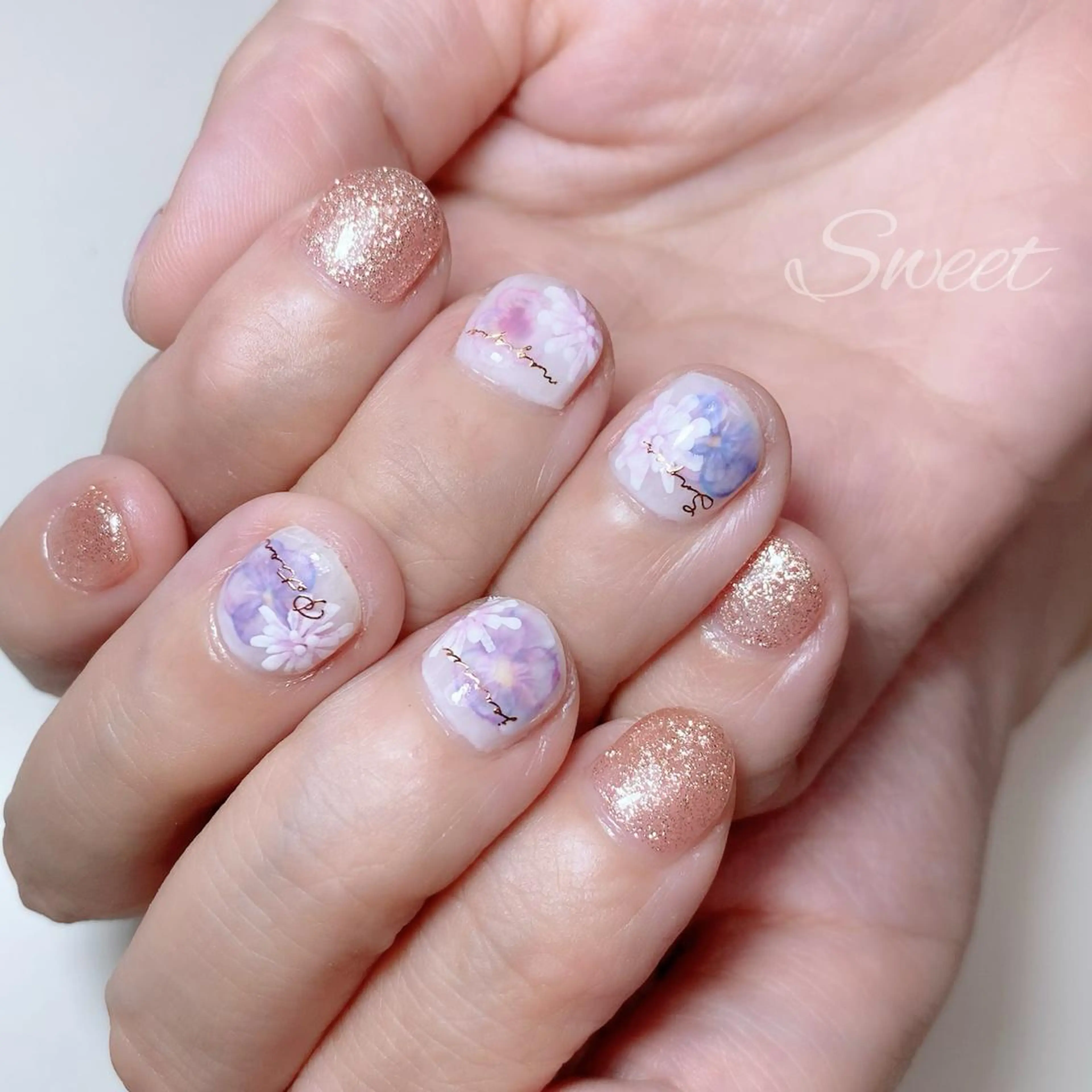 ネイル sweet 仲野陽子のネイルデザイン