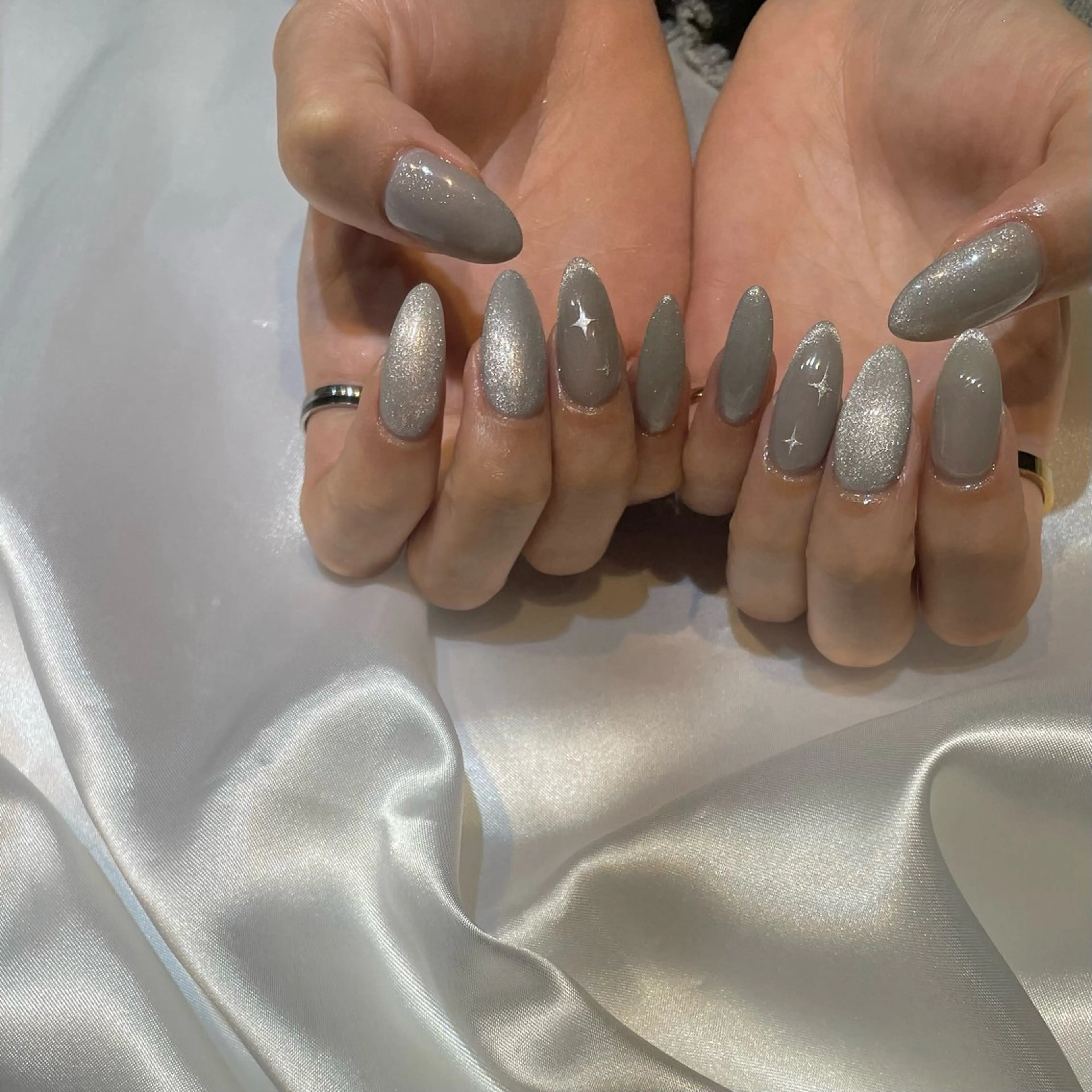 ネイル ハンドネイル 糀屋 彩奈のネイルデザイン