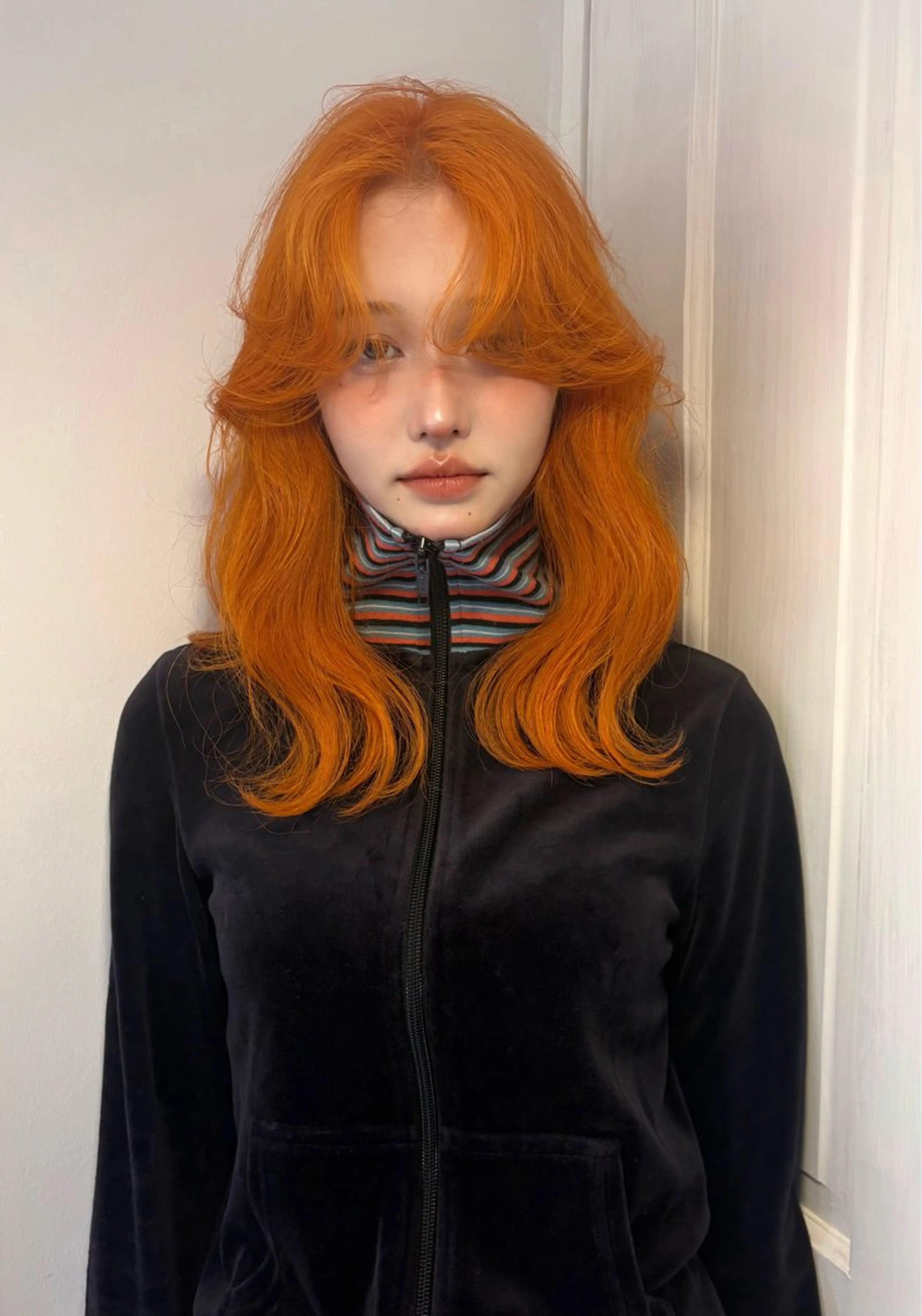 ミディアム ヘアカラー トリートメント Fev YUZUのヘアスタイル