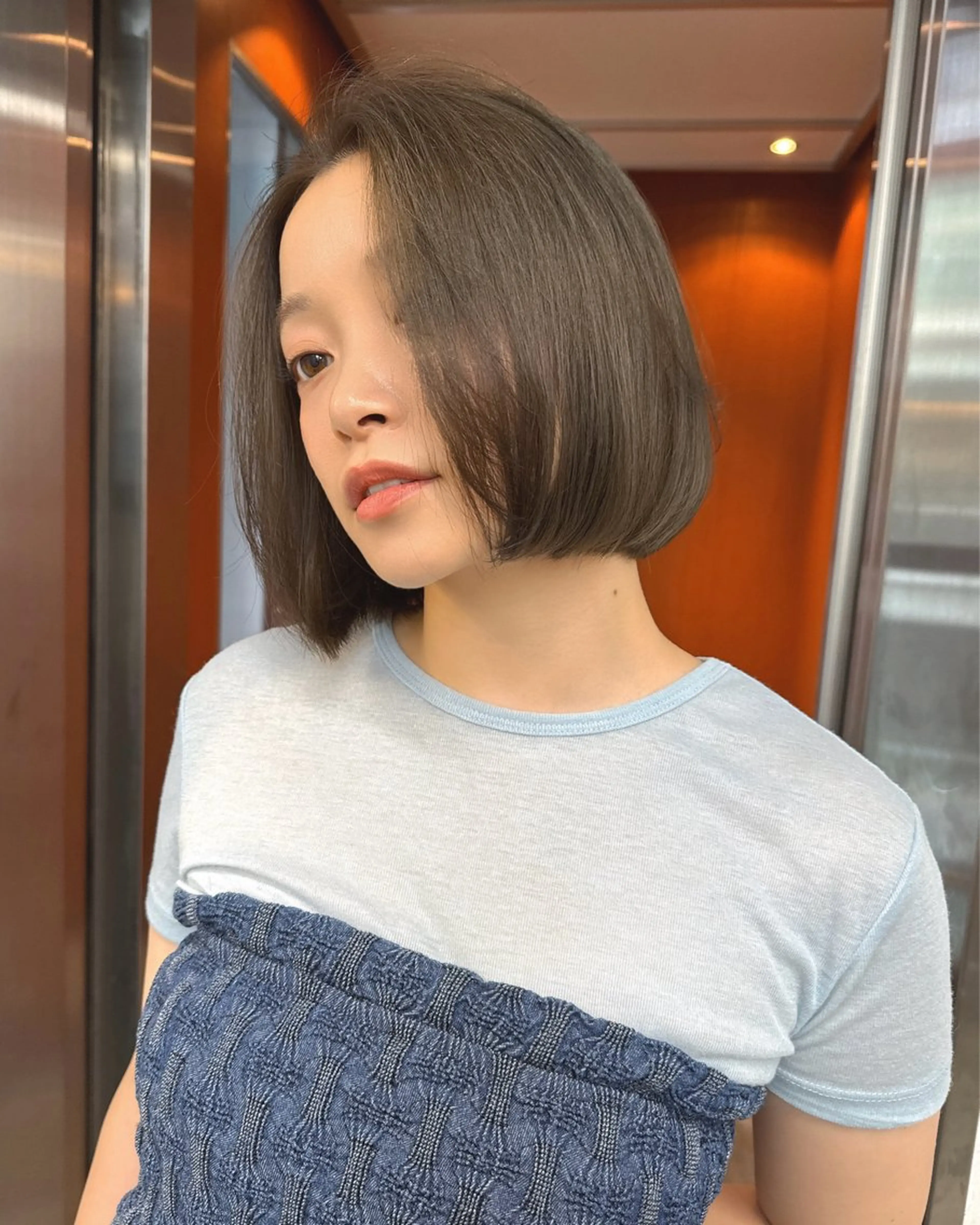 ショート カット ヘアカラー トリートメント ブリーチダブルカラー ハイライト/山本喜熙のヘアスタイル