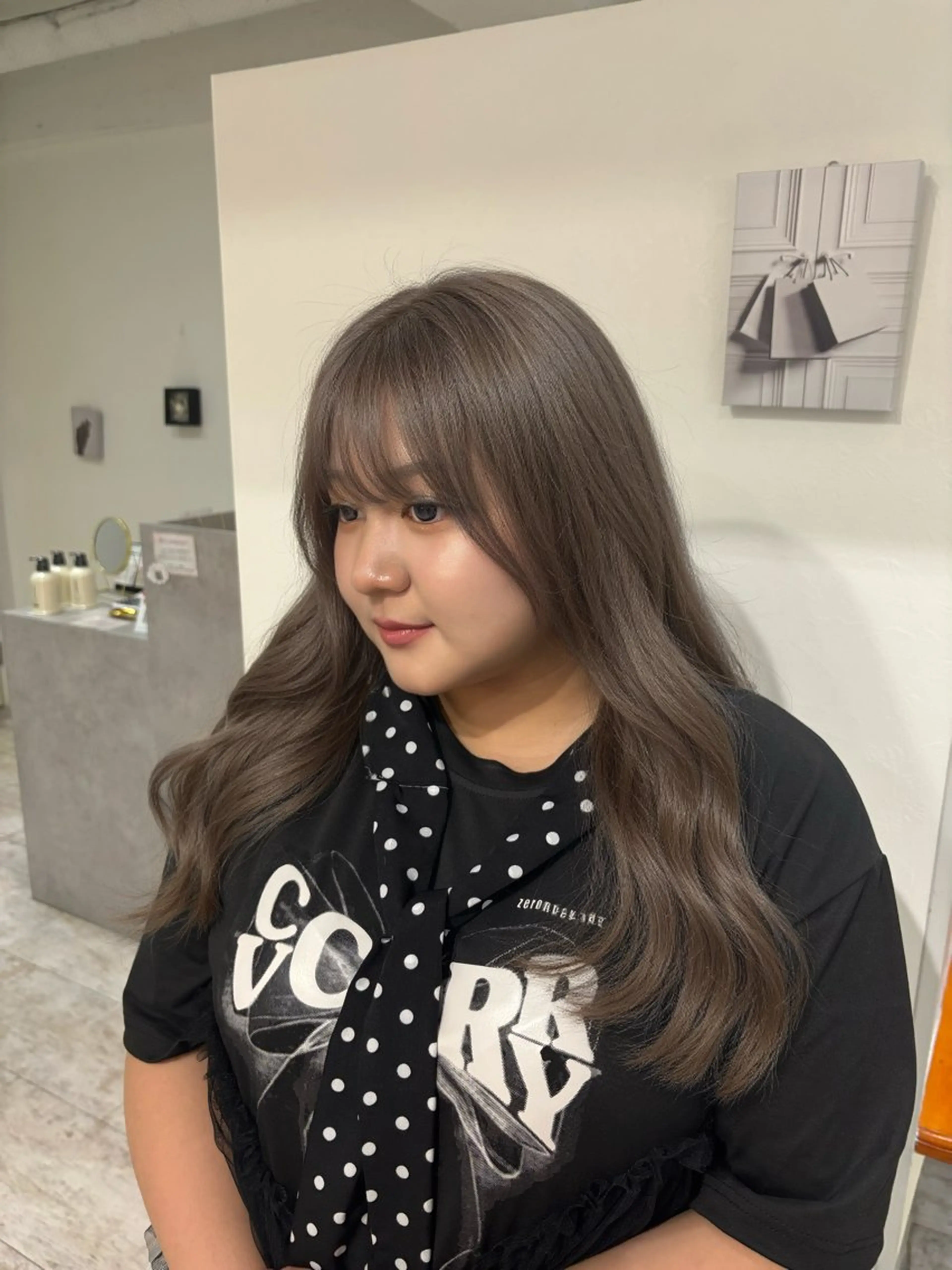 ロング ヘアカラー piLLon/ Mayuのヘアスタイル