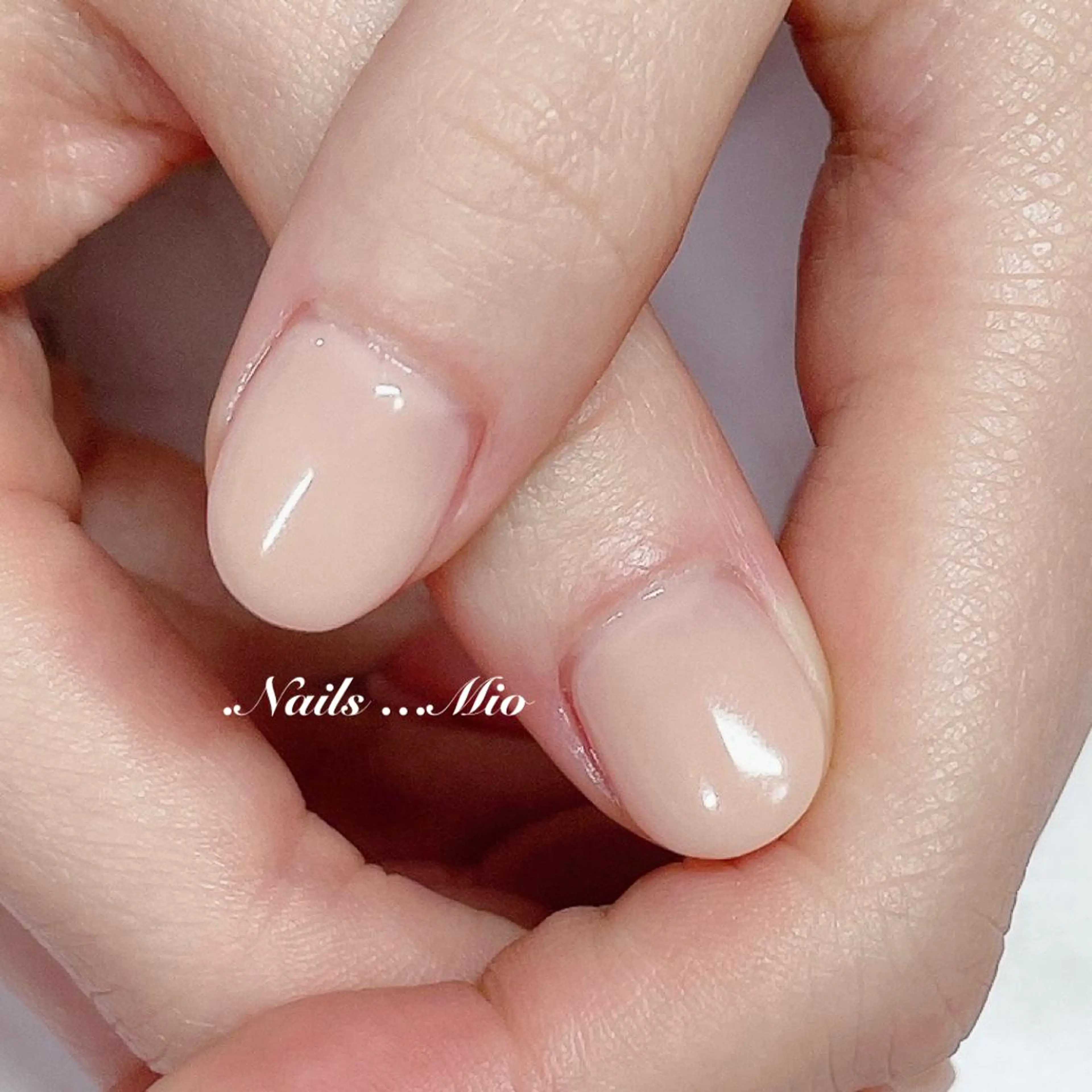 ネイル ジェルネイル ワンカラーネイル .Nails Mio 赤羽西ネイルサロンのネイルデザイン