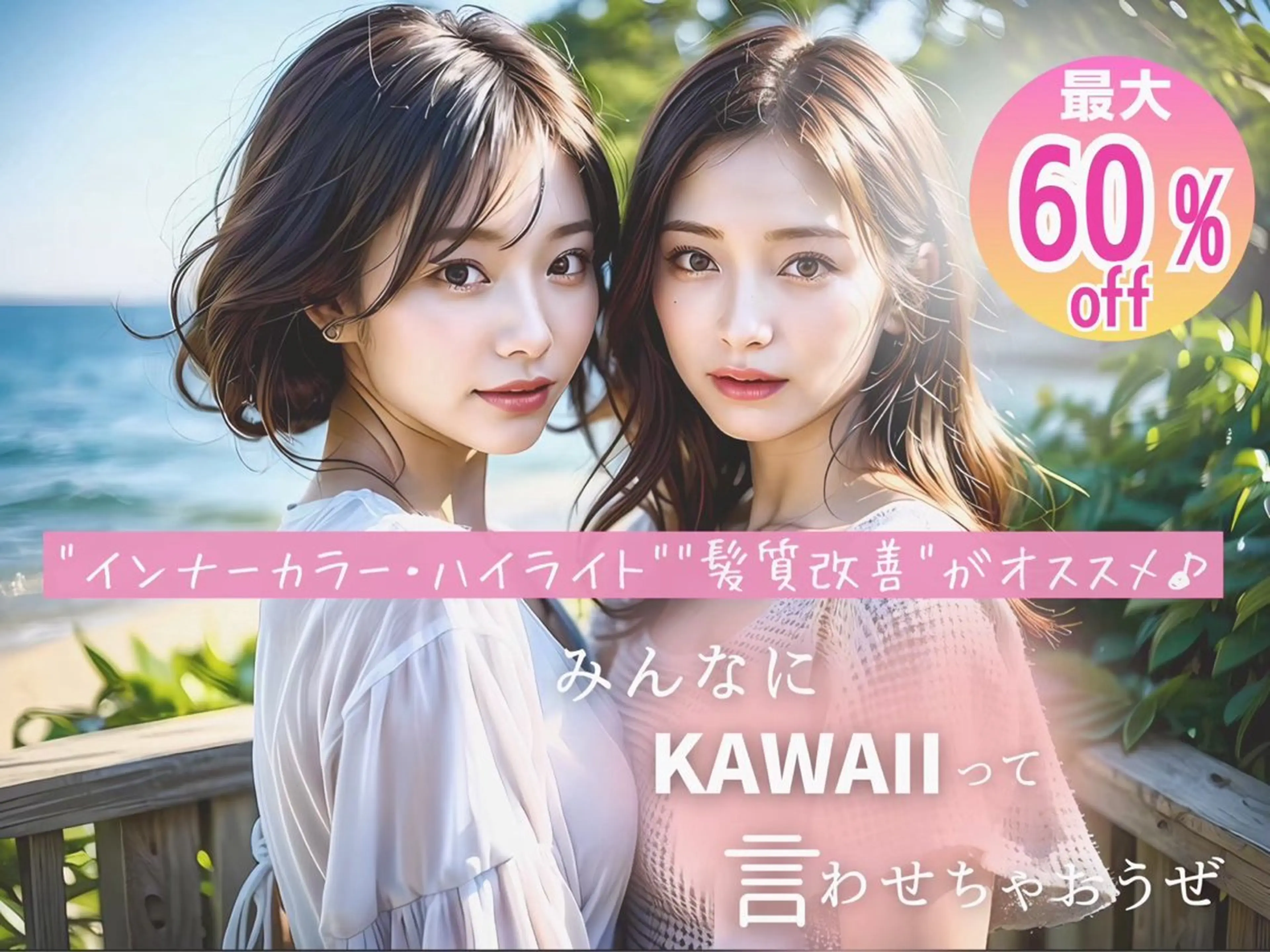 🎉秋シーズン限定🎉《3回分までご利用可能》似合わせカット＋透明感カラー✨の写真