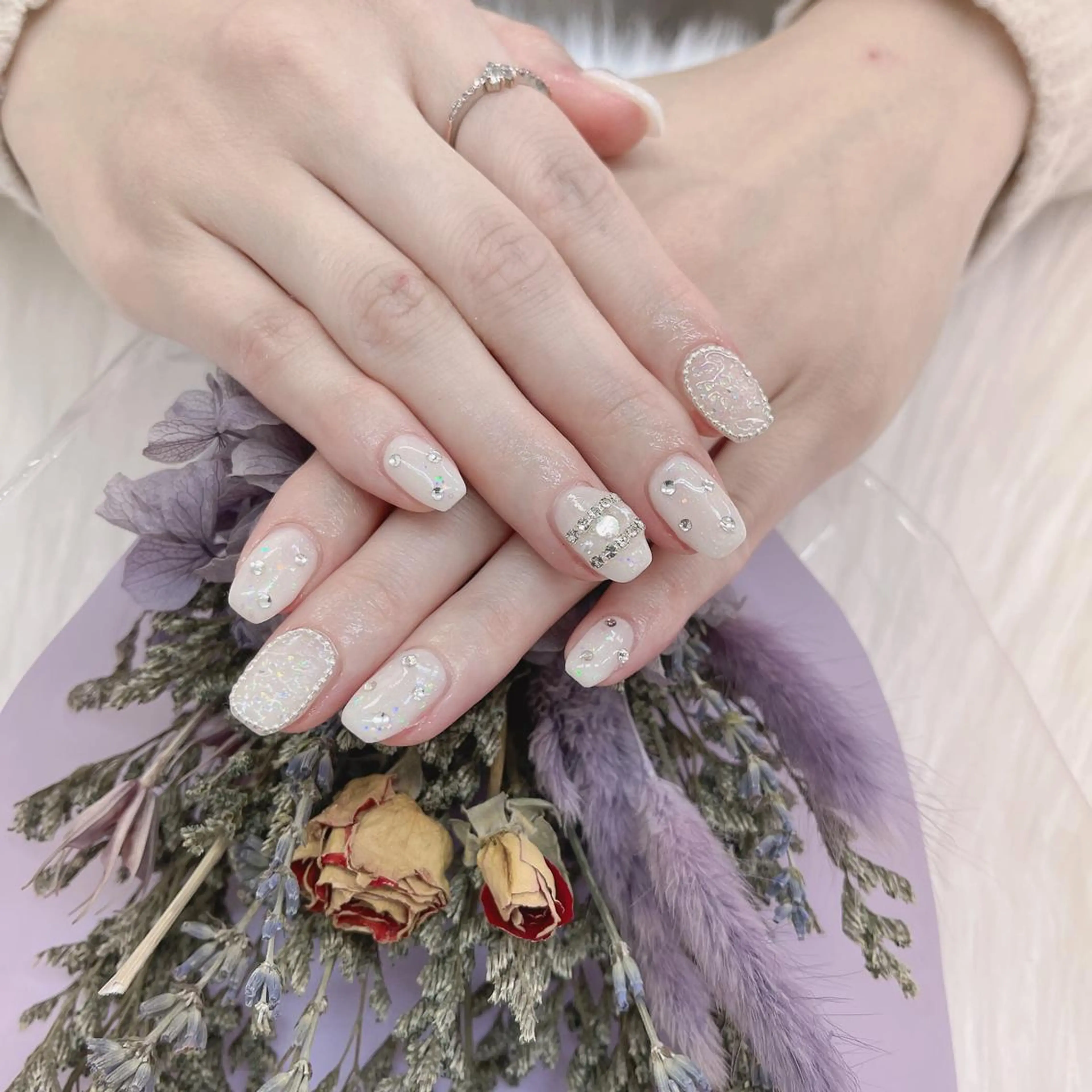 ネイル 🦋ネイルサロン ブラン🌈ゆりのネイルデザイン