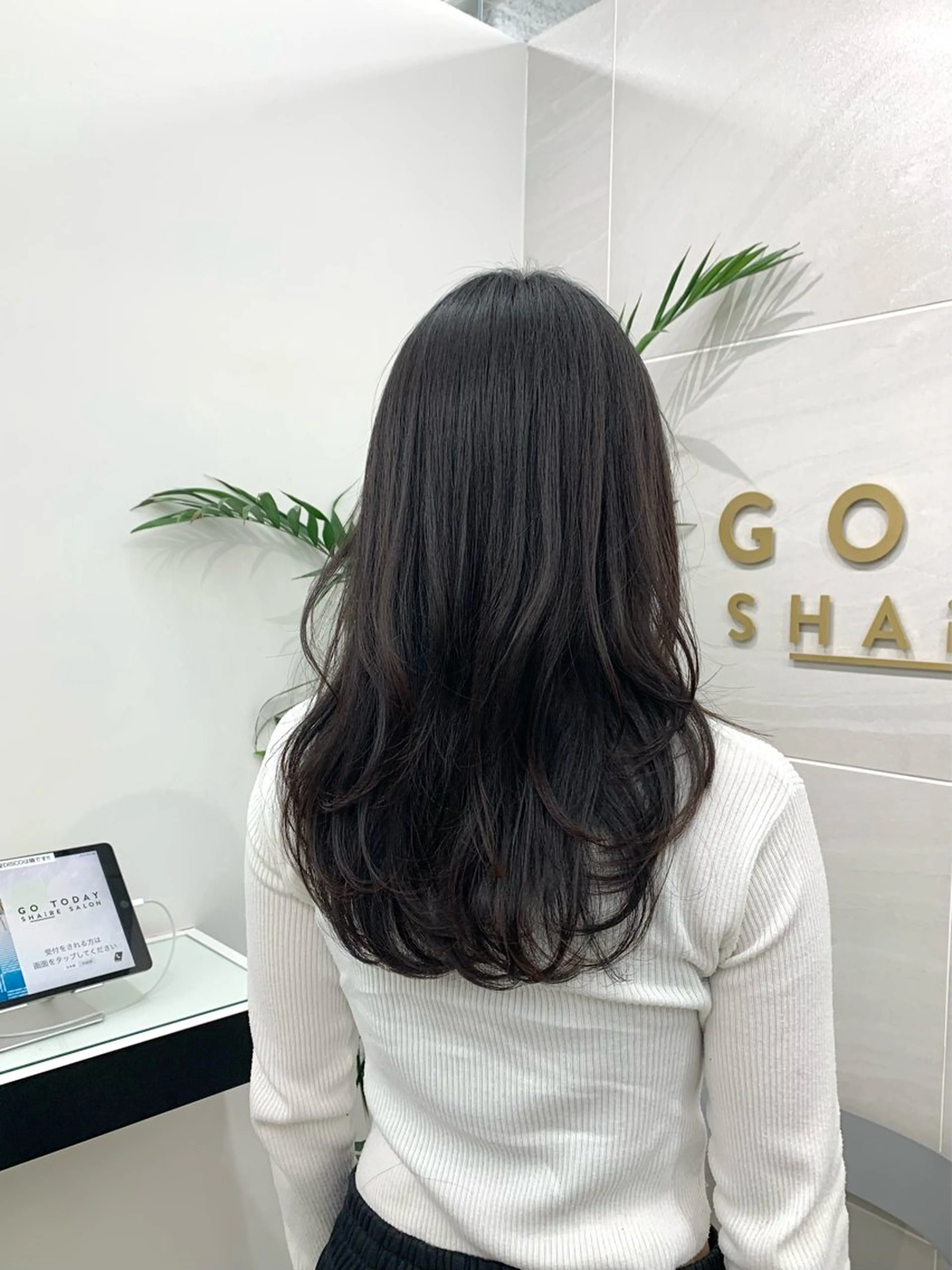 セミロング レイヤーカット カット トリートメント 本格ヘッドスパ🌿 ×ヘア 佐藤のヘアスタイル