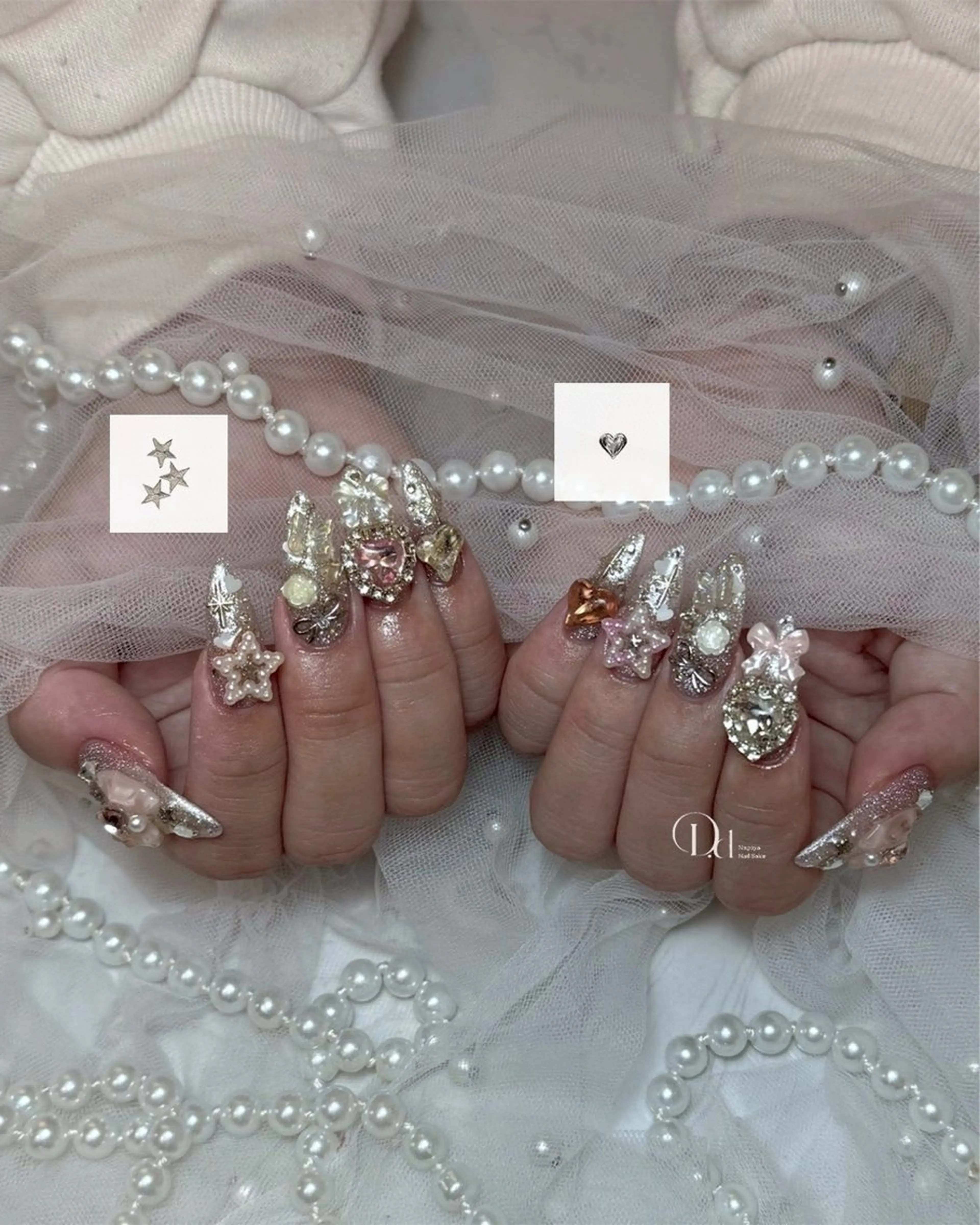 minimo限定💎.*時間内店内パーツ、シール、ストーン付け放題🫶🏻️ ̖́-の写真