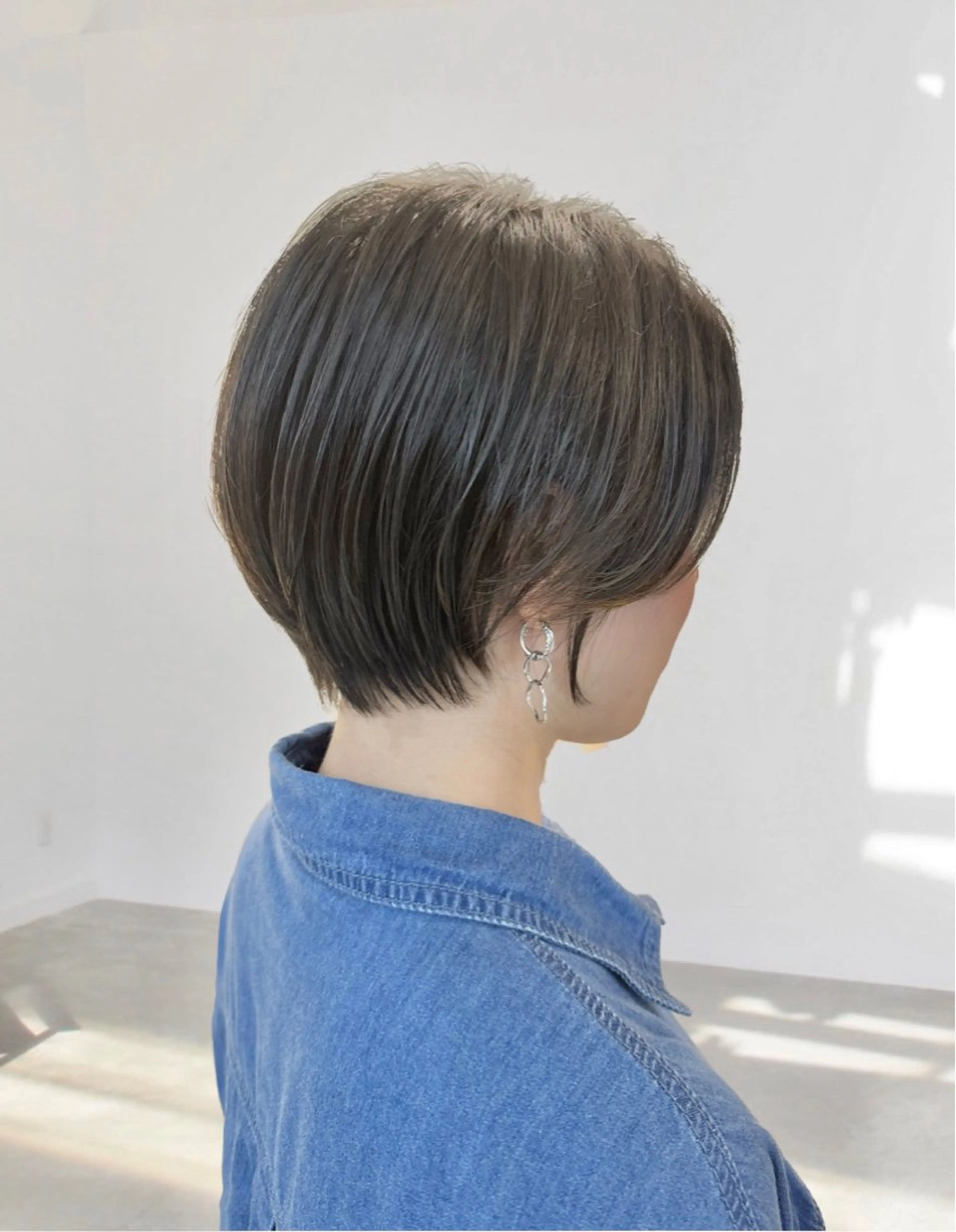 ショート カラー ⭐️小顔ショート⭐️ 大鷲拓海のヘアスタイル