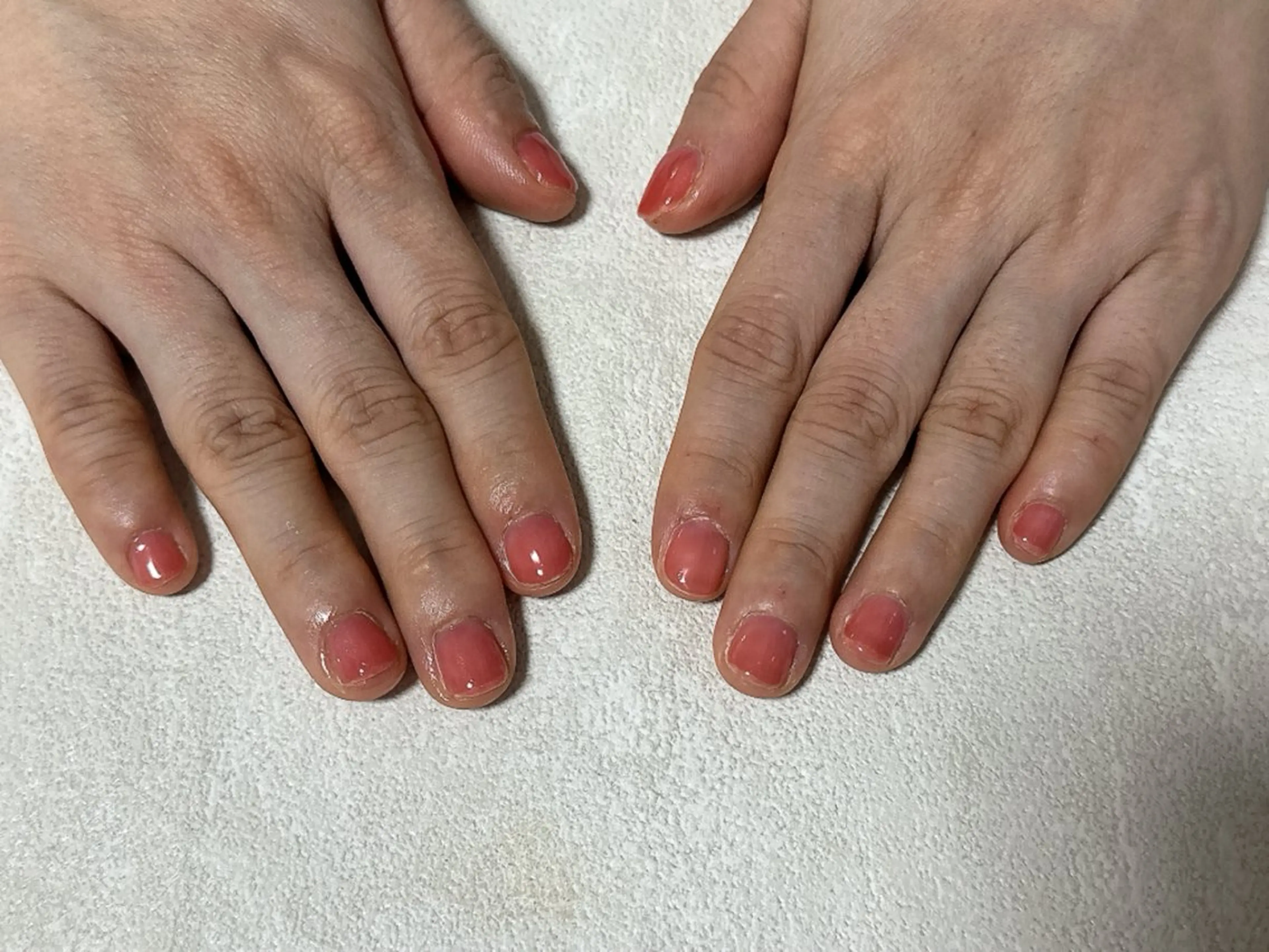 ネイル オーロラネイル 桜ネイル フラワーネイル フットネイル フレンチネイル ハンドネイル mogunail &blowのネイルデザイン