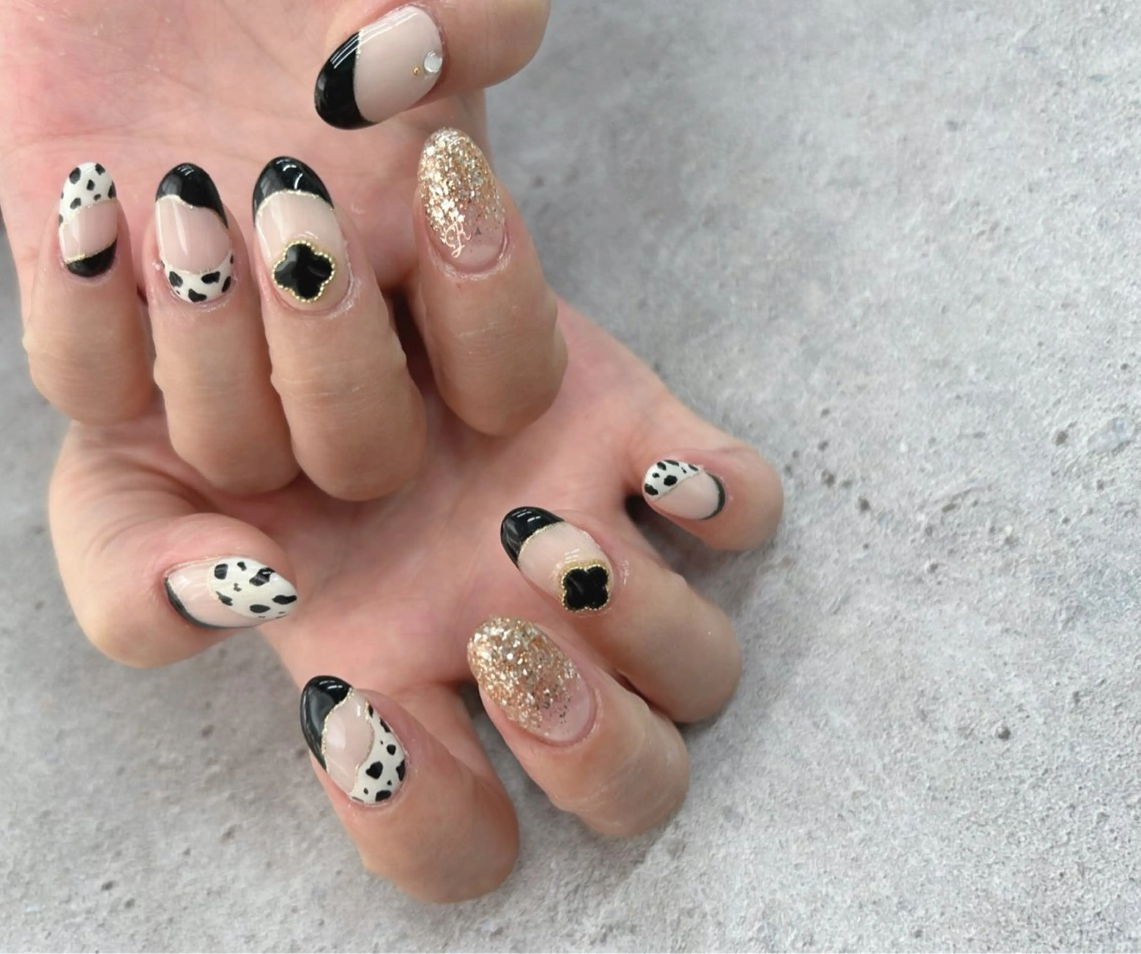 ネイル フレンチネイル ハンドネイル Nail Salon agré所属・agré ネイルサロン　アグレのネイルデザイン