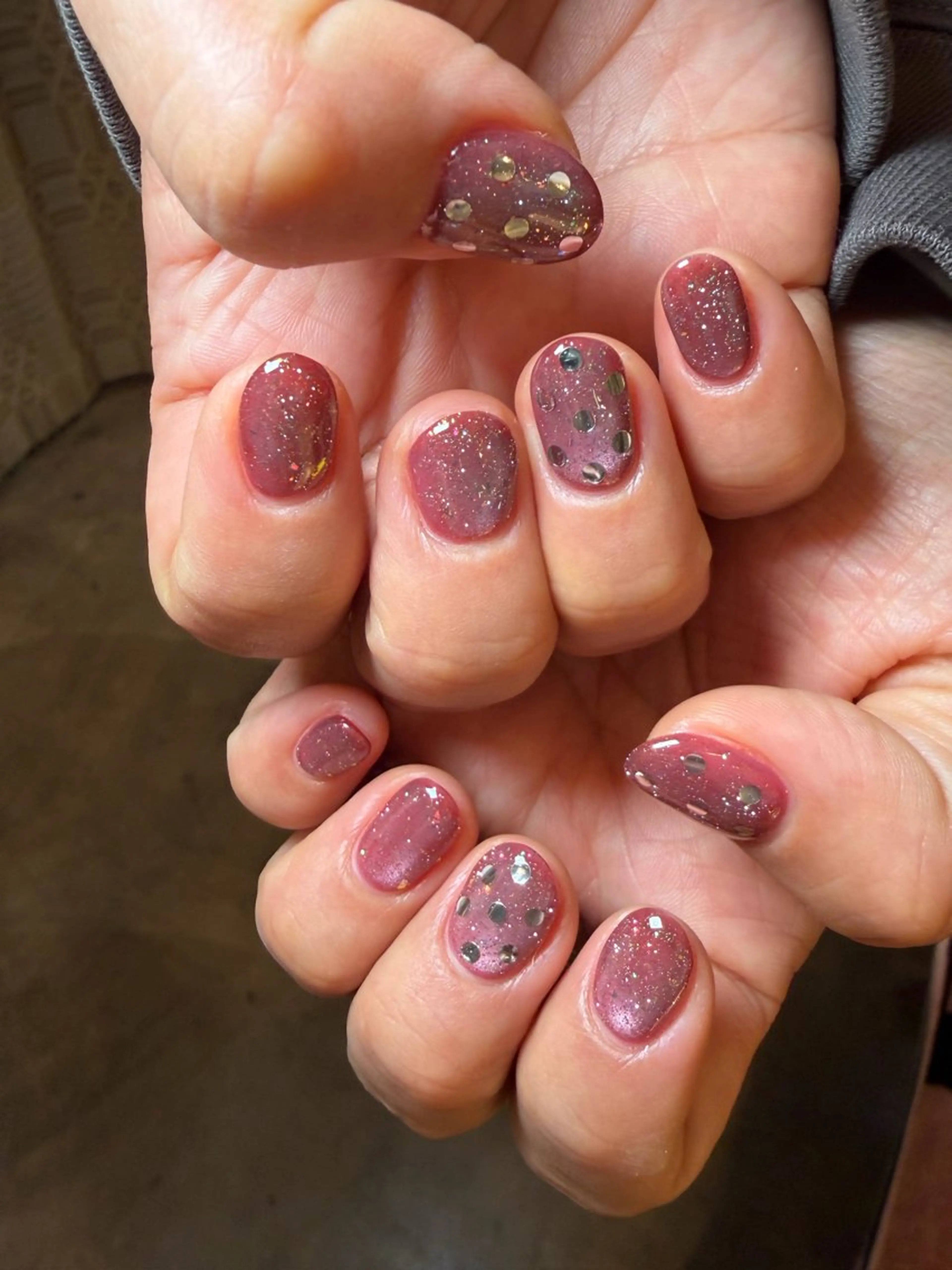 ネイル フラッシュネイル マグネットネイル ハンドネイル 🌼大西洋子 laughl🌼のネイルデザイン