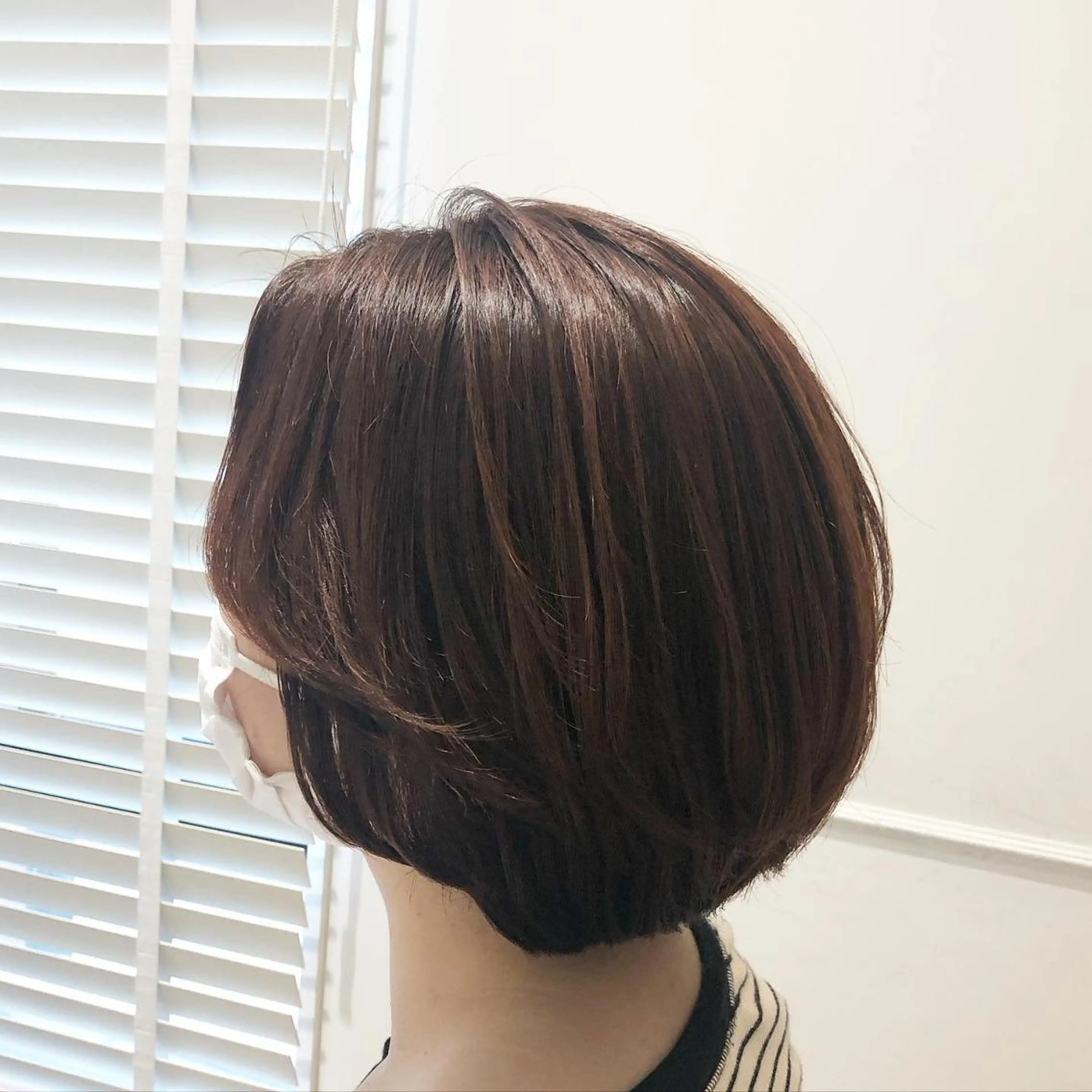 セミロング カラー ヘアアレンジ ハイライトカラー オレンジ 顔周りカット ハイライト ✨🌿大人可愛い愛さ れhair🌿✨松本のヘアスタイル