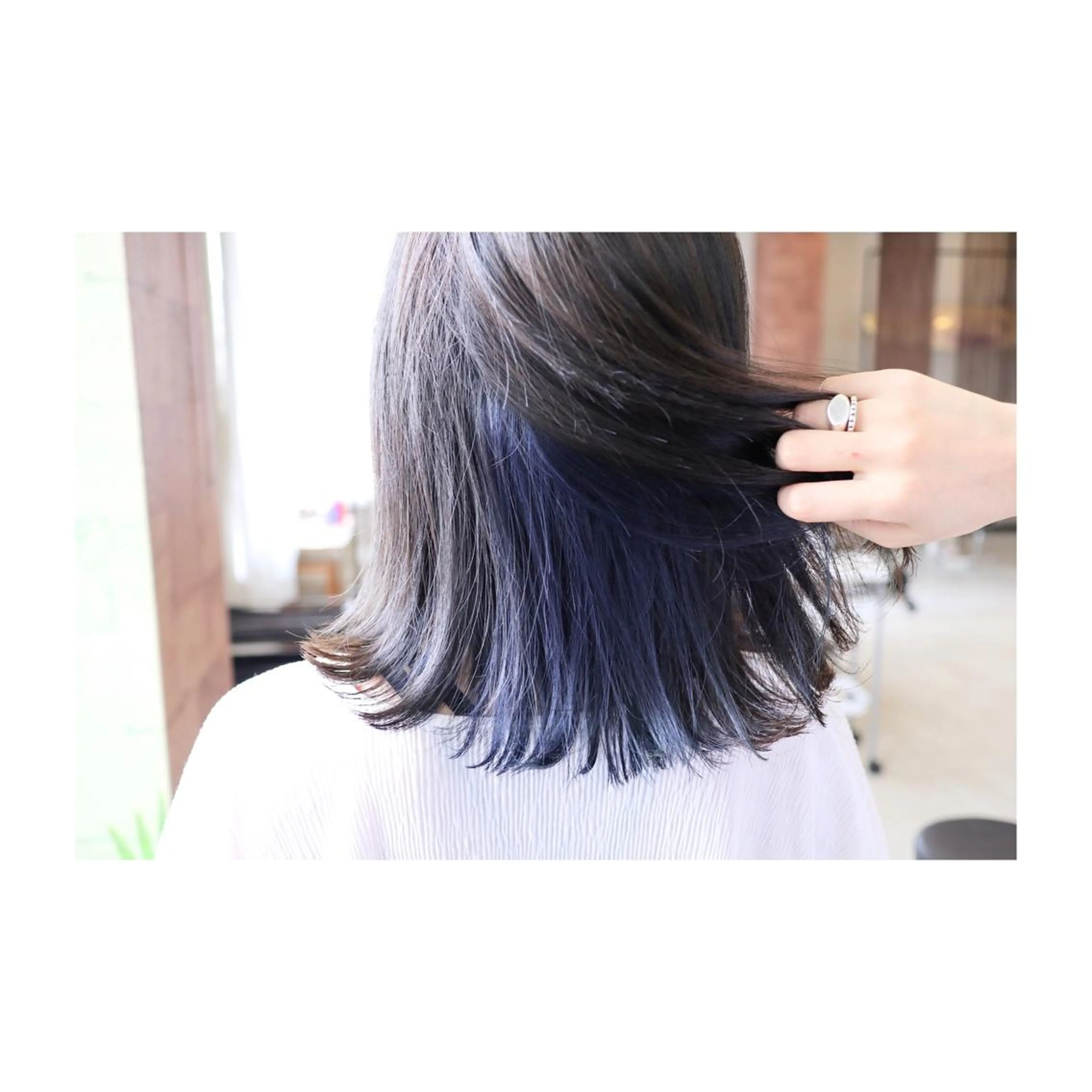 ミディアム 谷川 裕徳のヘアスタイル