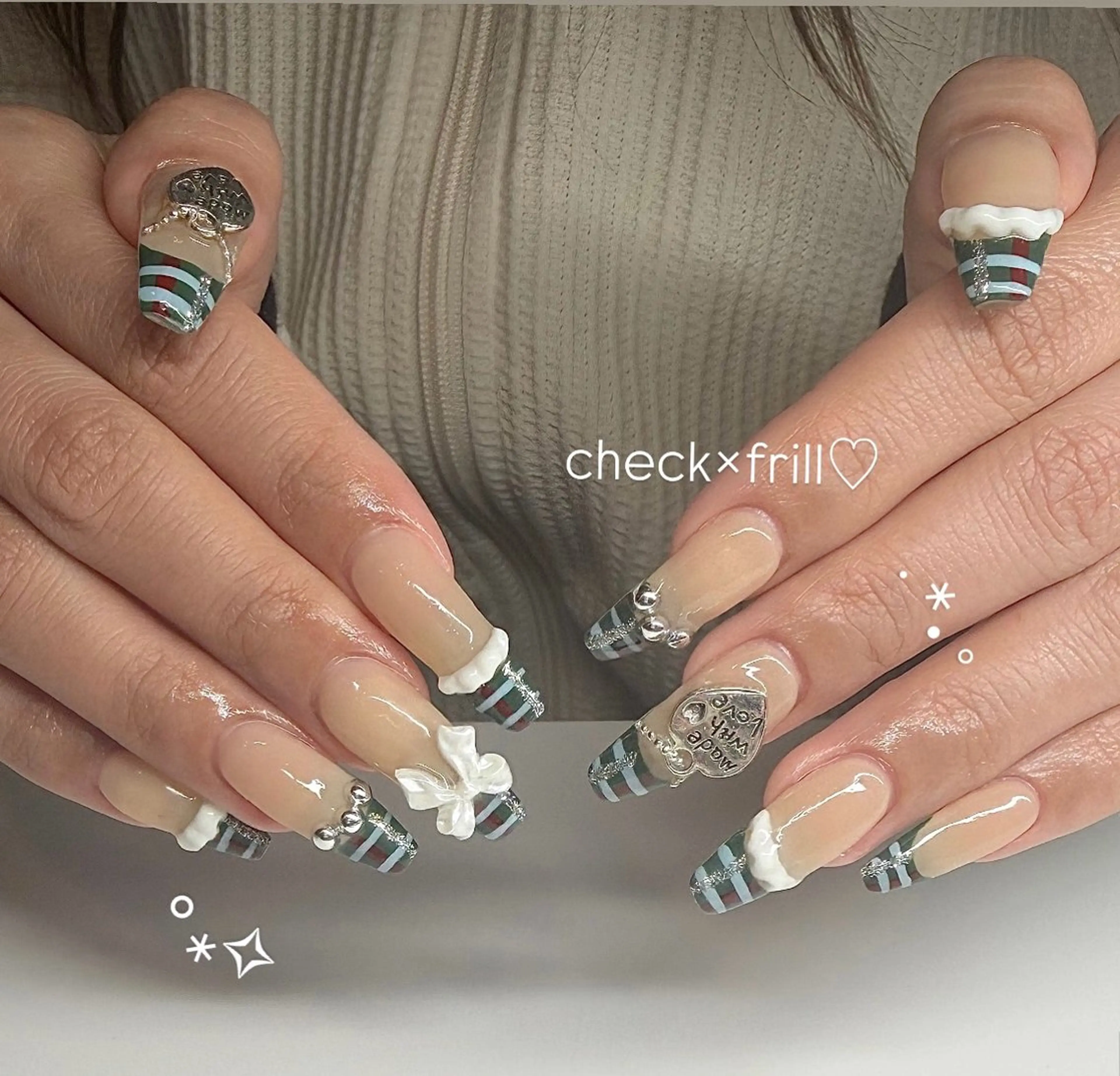 ネイル ハンドネイル .*･ﾟCHAM NAIL✧︎*。のネイルデザイン