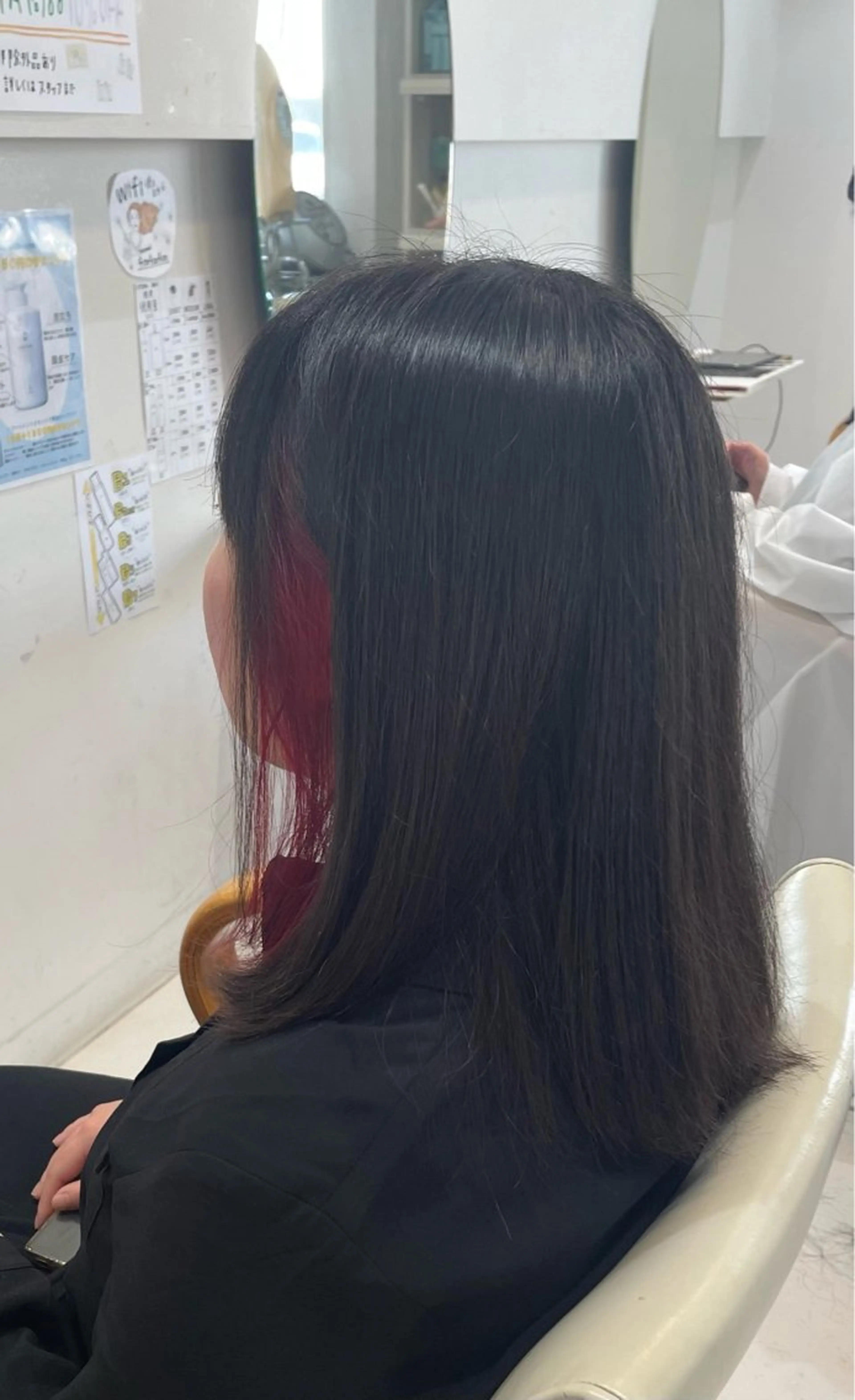 セミロング カラー ４ｃｍ諸江店所属・澤野 祐羽のヘアスタイル