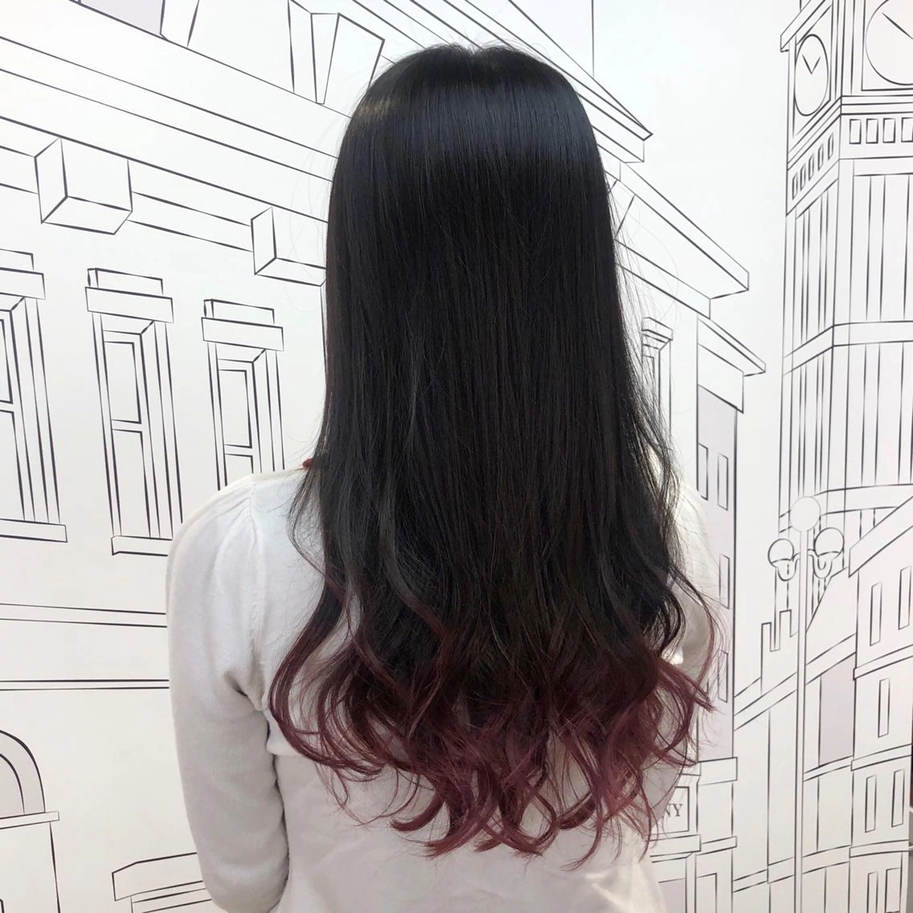 セミロング カラー レイヤー,ボブ / 彩未のヘアスタイル