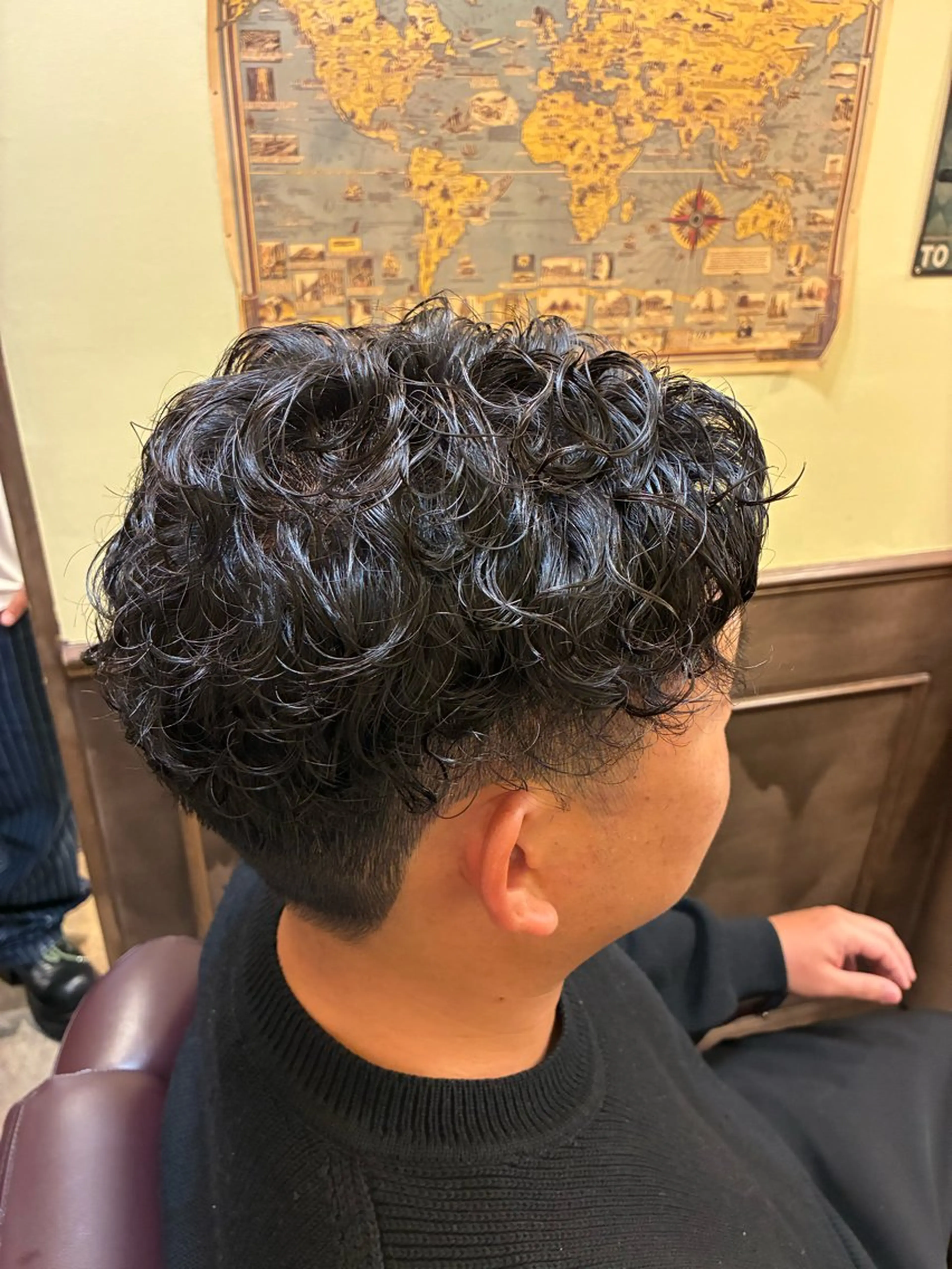 パーマ スパイラルパーマ 國井 梓美のヘアスタイル