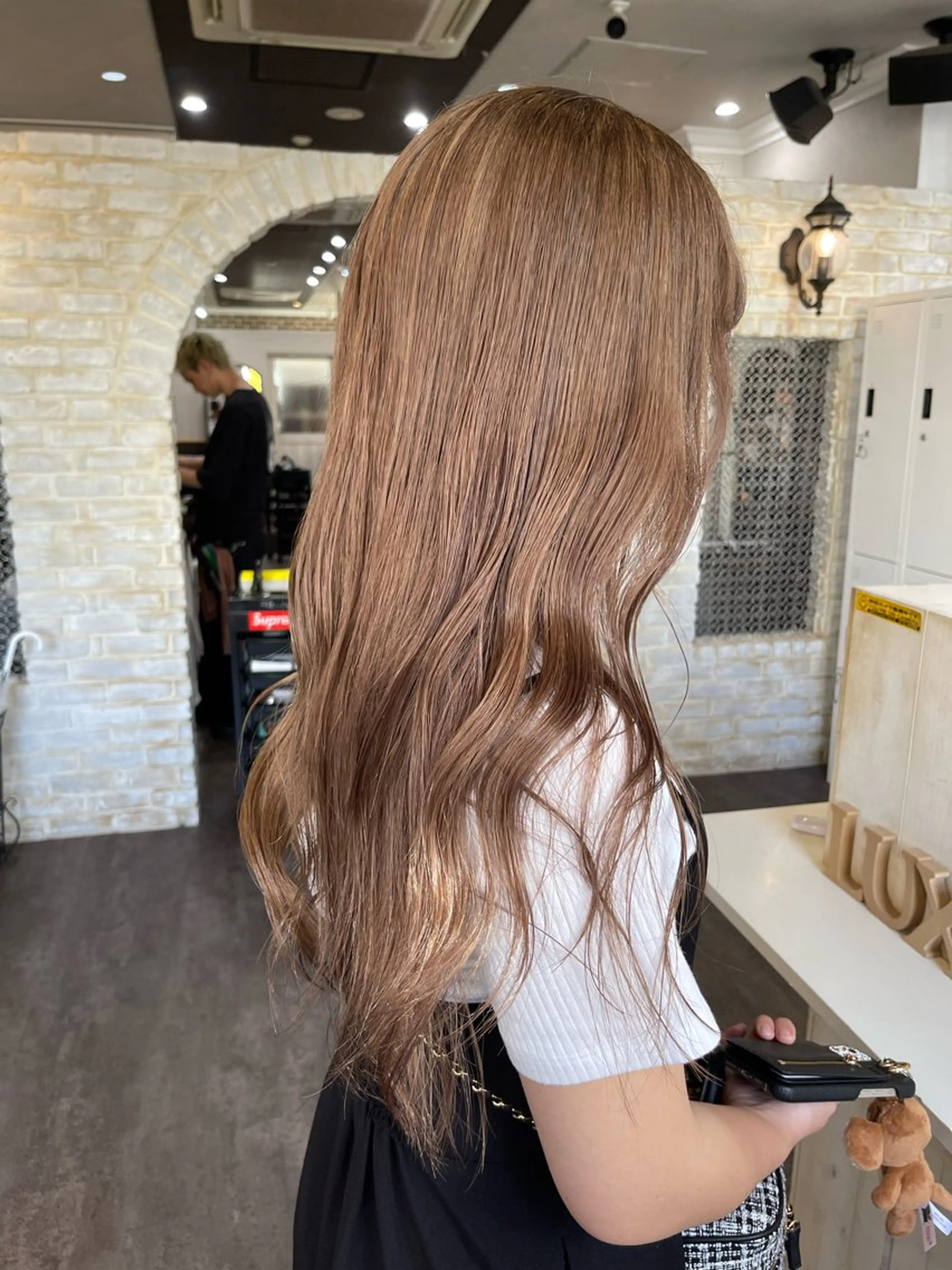 ロング カラー🫧アレンジ 🎀REIMIのヘアスタイル