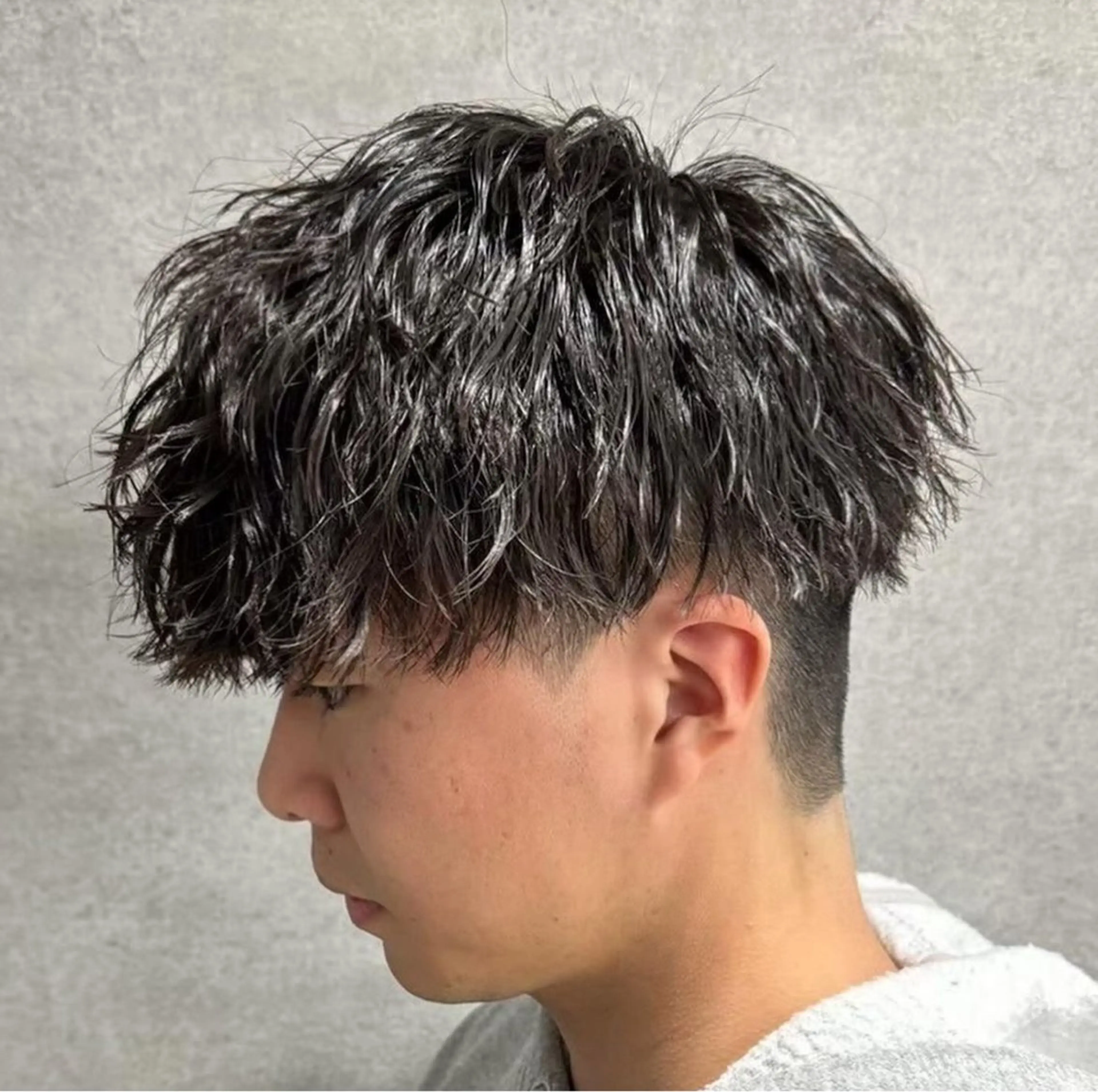 ショート パーマ メンズ 🖤Ayumi🖤 メンズ特化❤️‍🔥のヘアスタイル