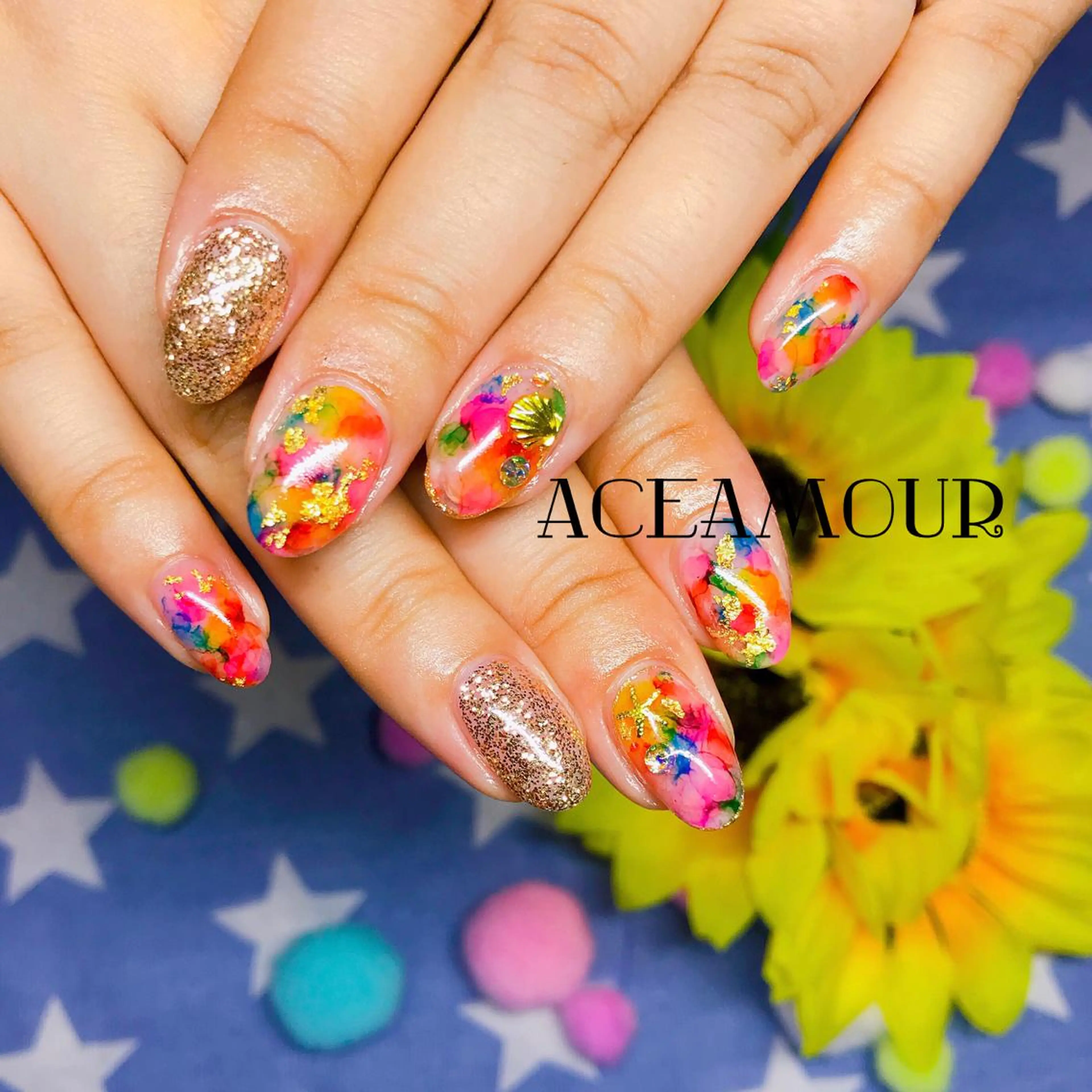 ネイル ネイル/耳つぼ /新ホワイトニングのネイルデザイン