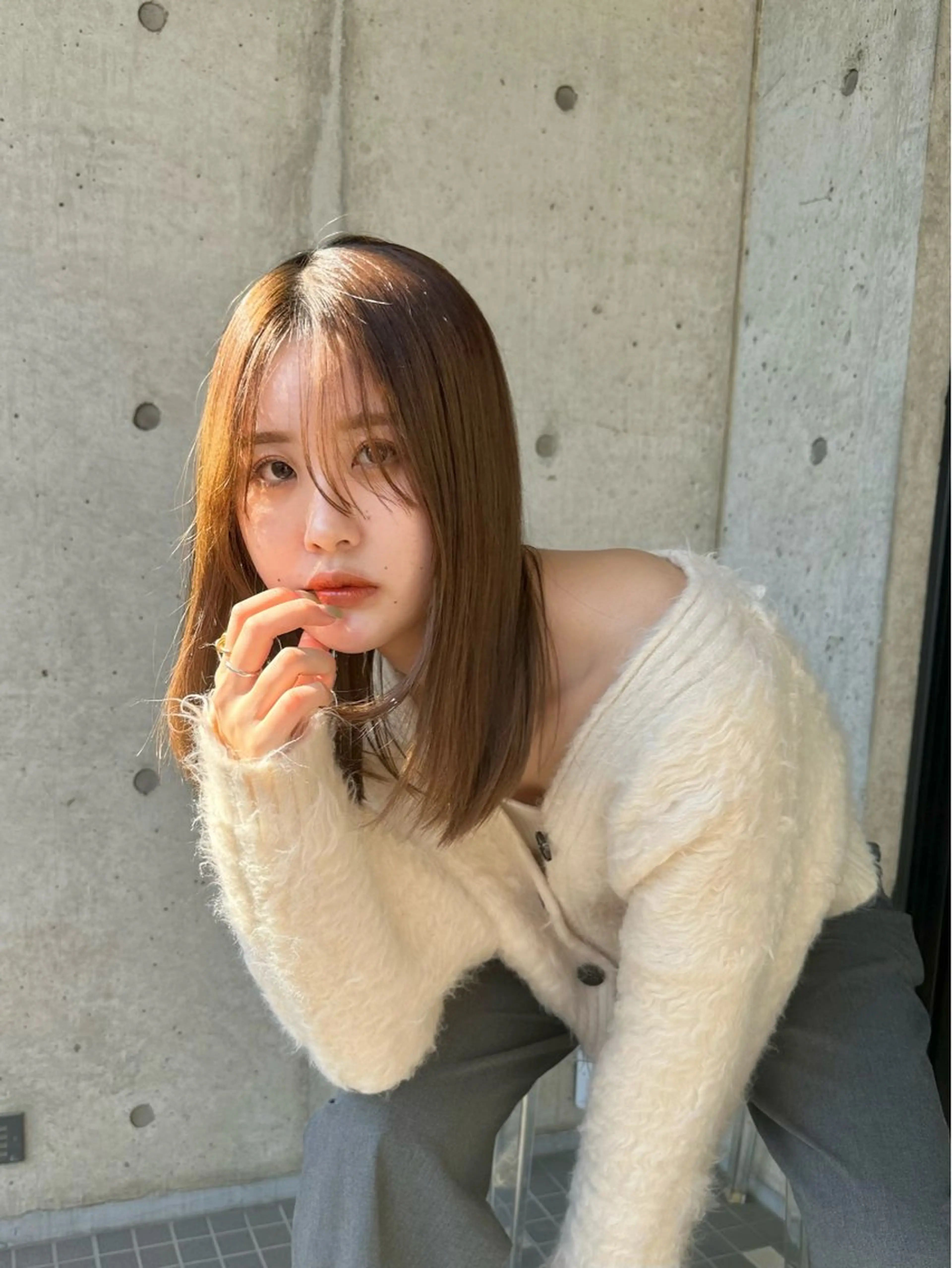 透明感カラーの写真