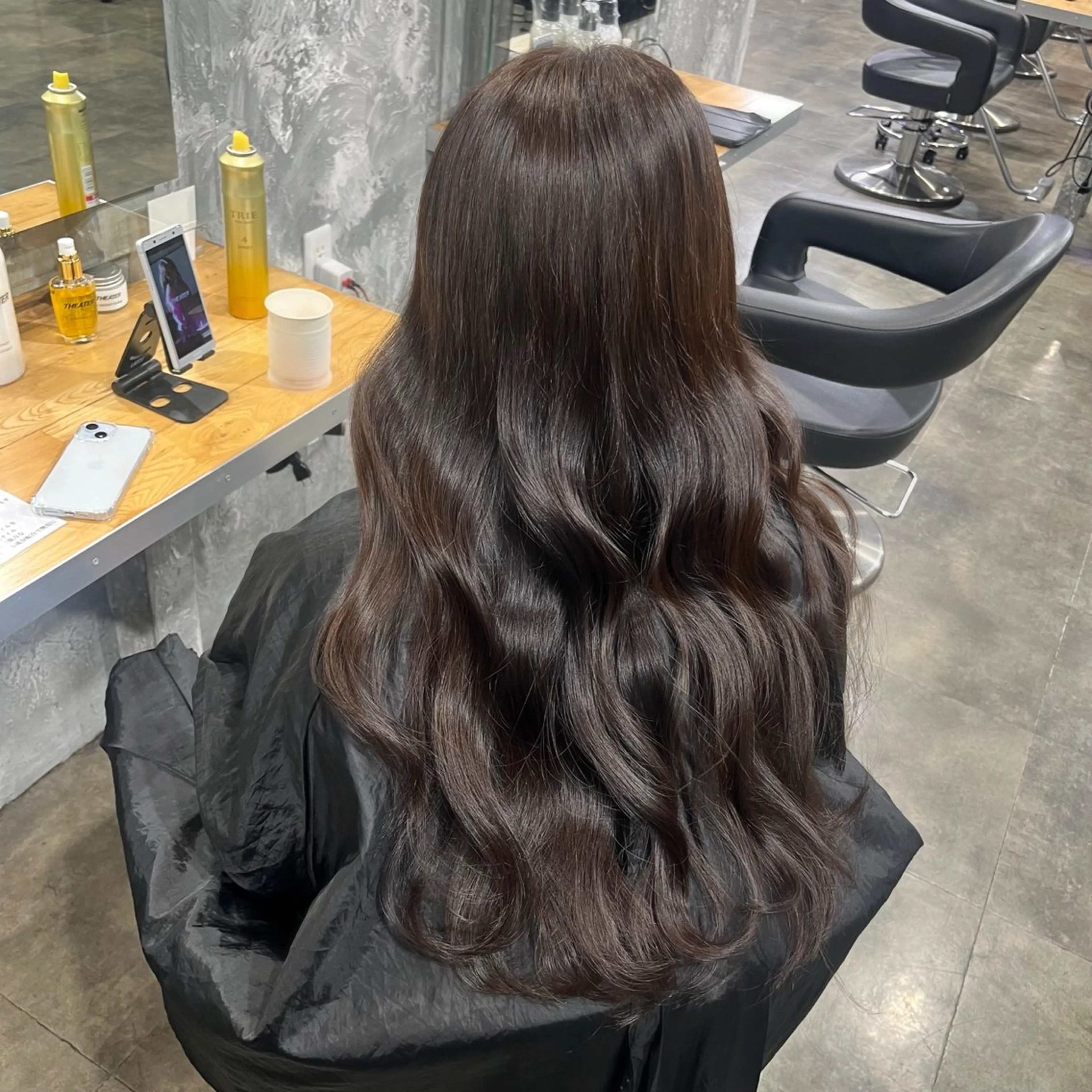 ロング カラー ヘアアレンジ 🥣大人っぽ韓国 スタイル🥣アヤノのヘアスタイル