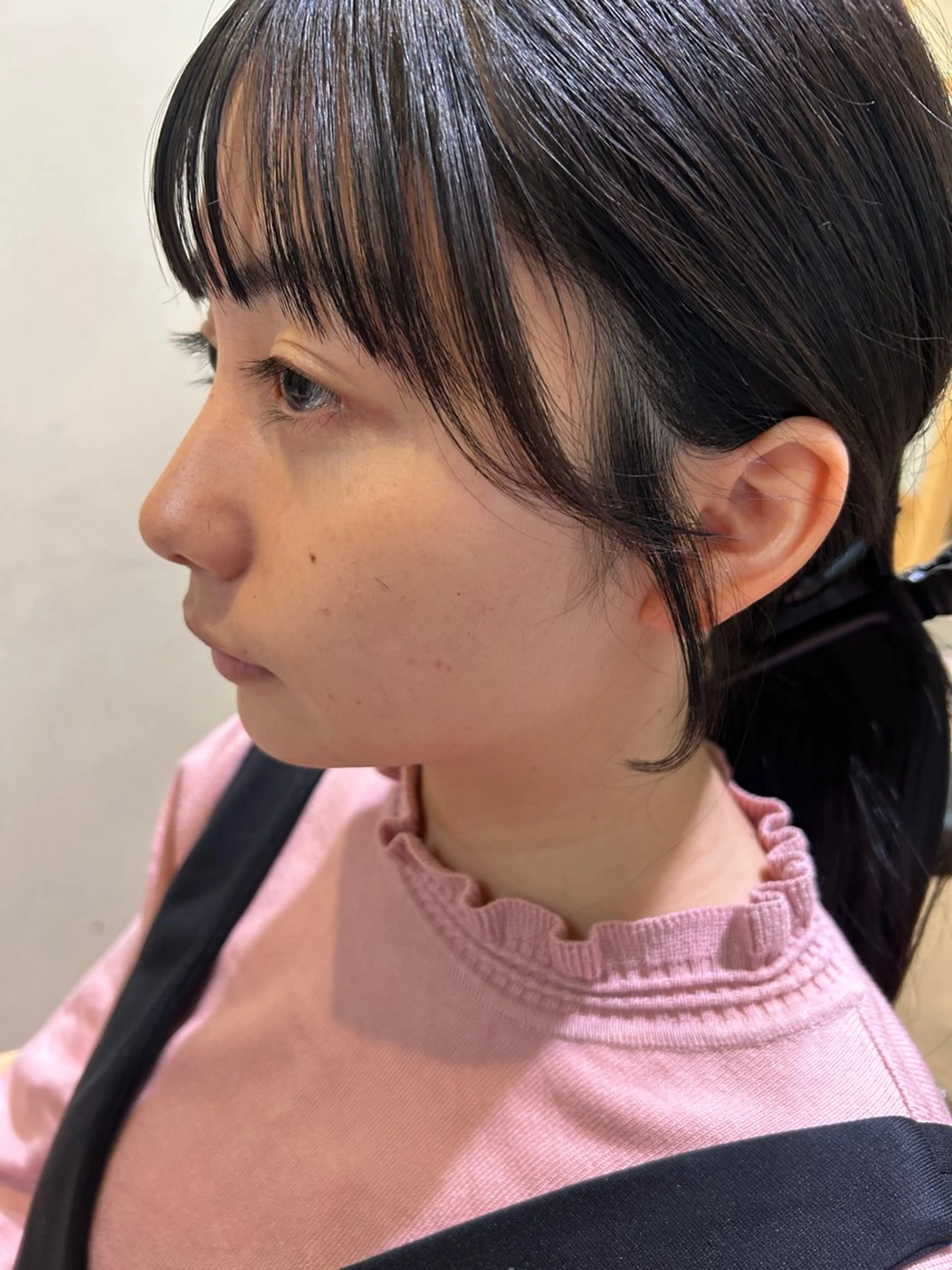 ミディアム カラー ミディアムパーマ ブリーチ ケアカラー 透明感カラー ハッシュカット カット times salon名駅所属・久木原 ゆりのヘアスタイル