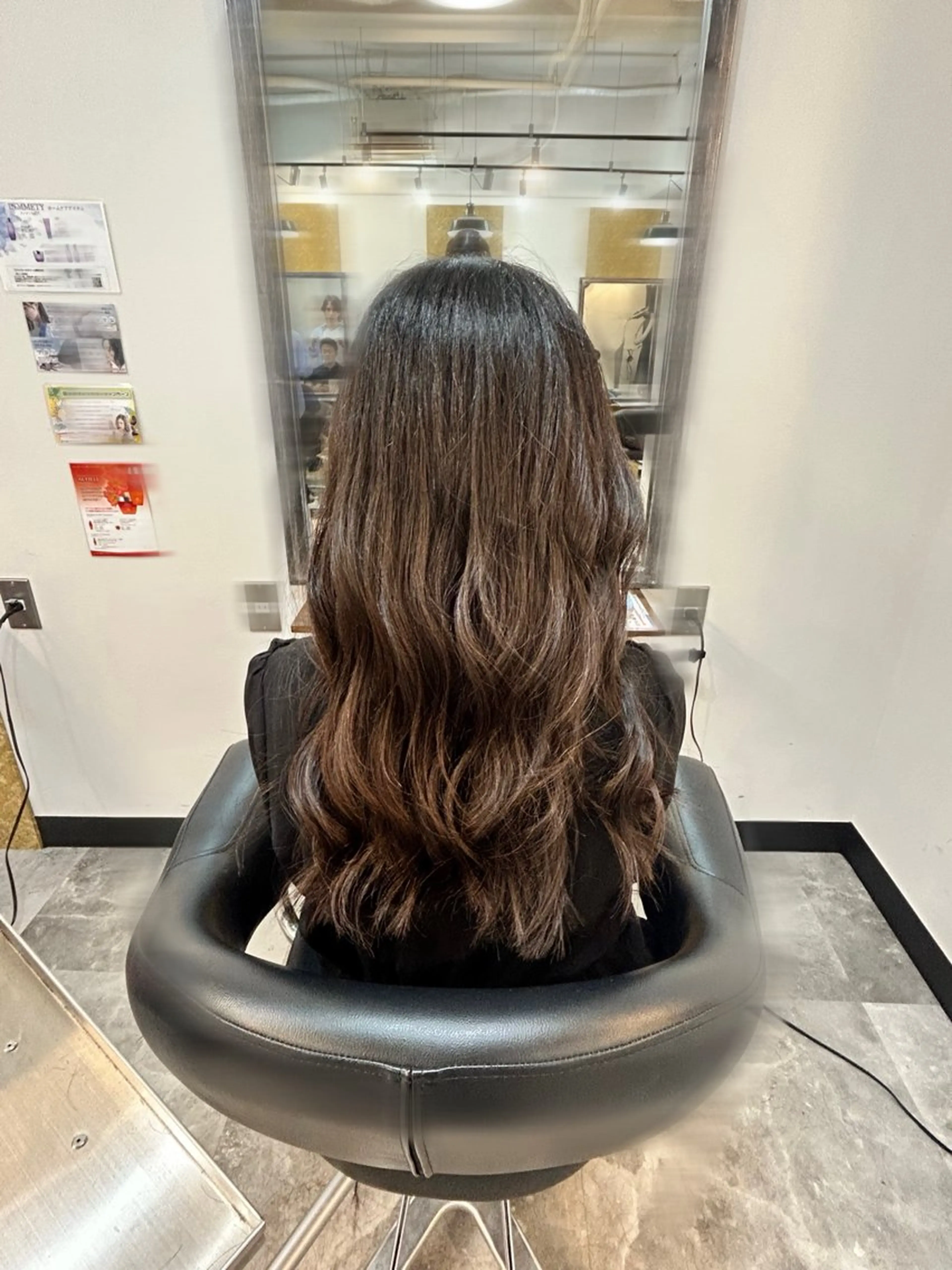 ロング 顔まわりレイヤー 顔周りカット レイヤーカット カット特化 Mayuのヘアスタイル