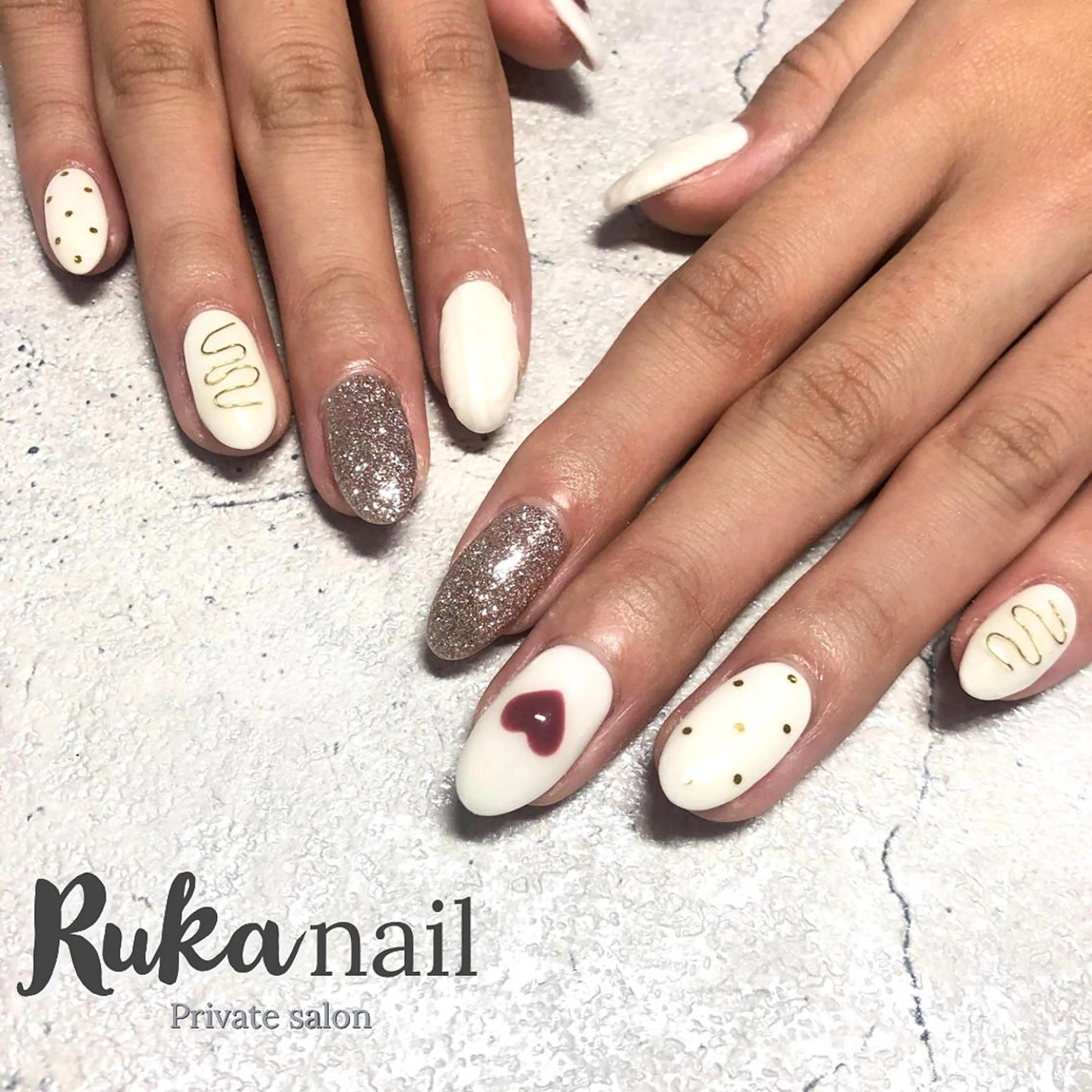 ネイル 丸川 遥のネイルデザイン