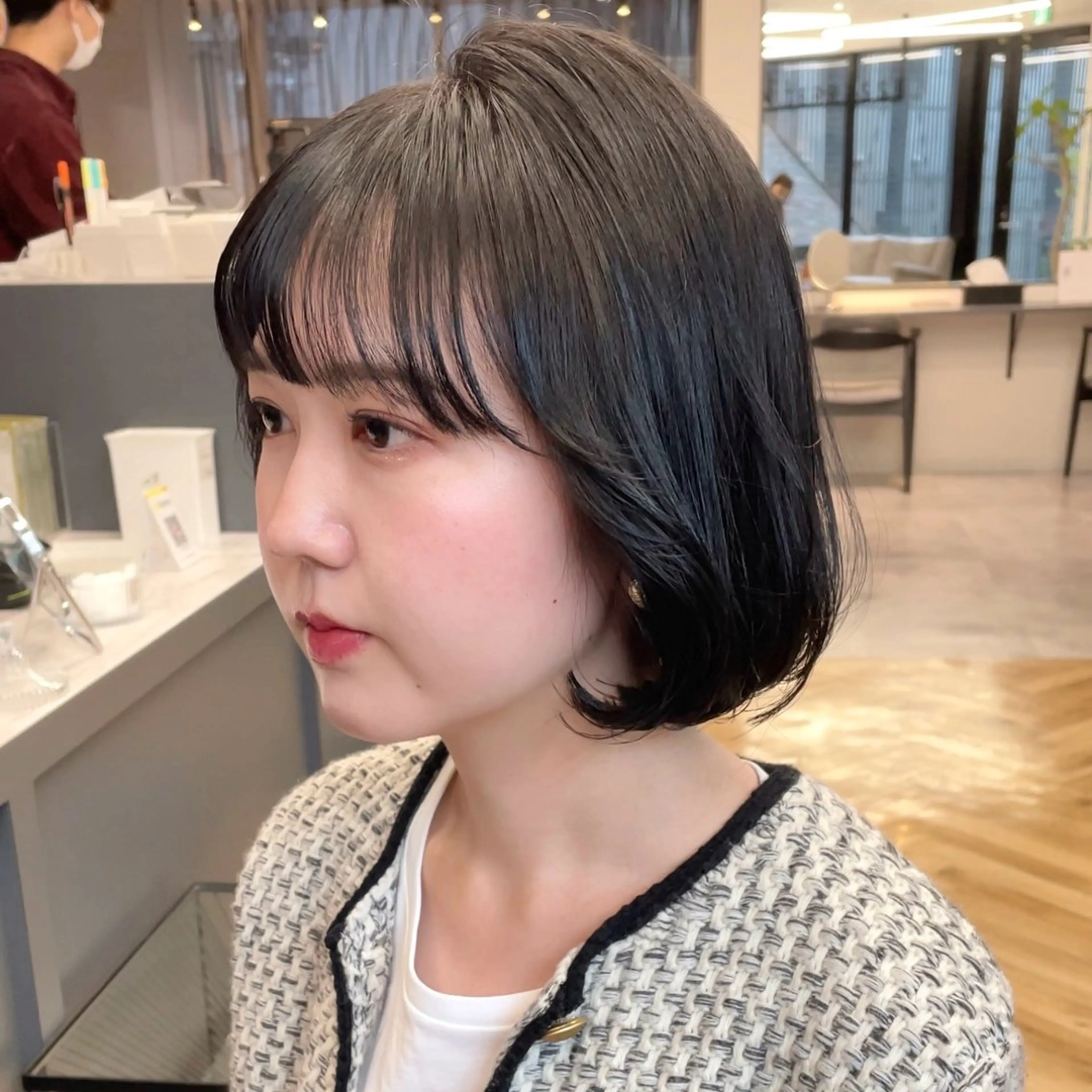 ショート 中田 姫歌のヘアスタイル