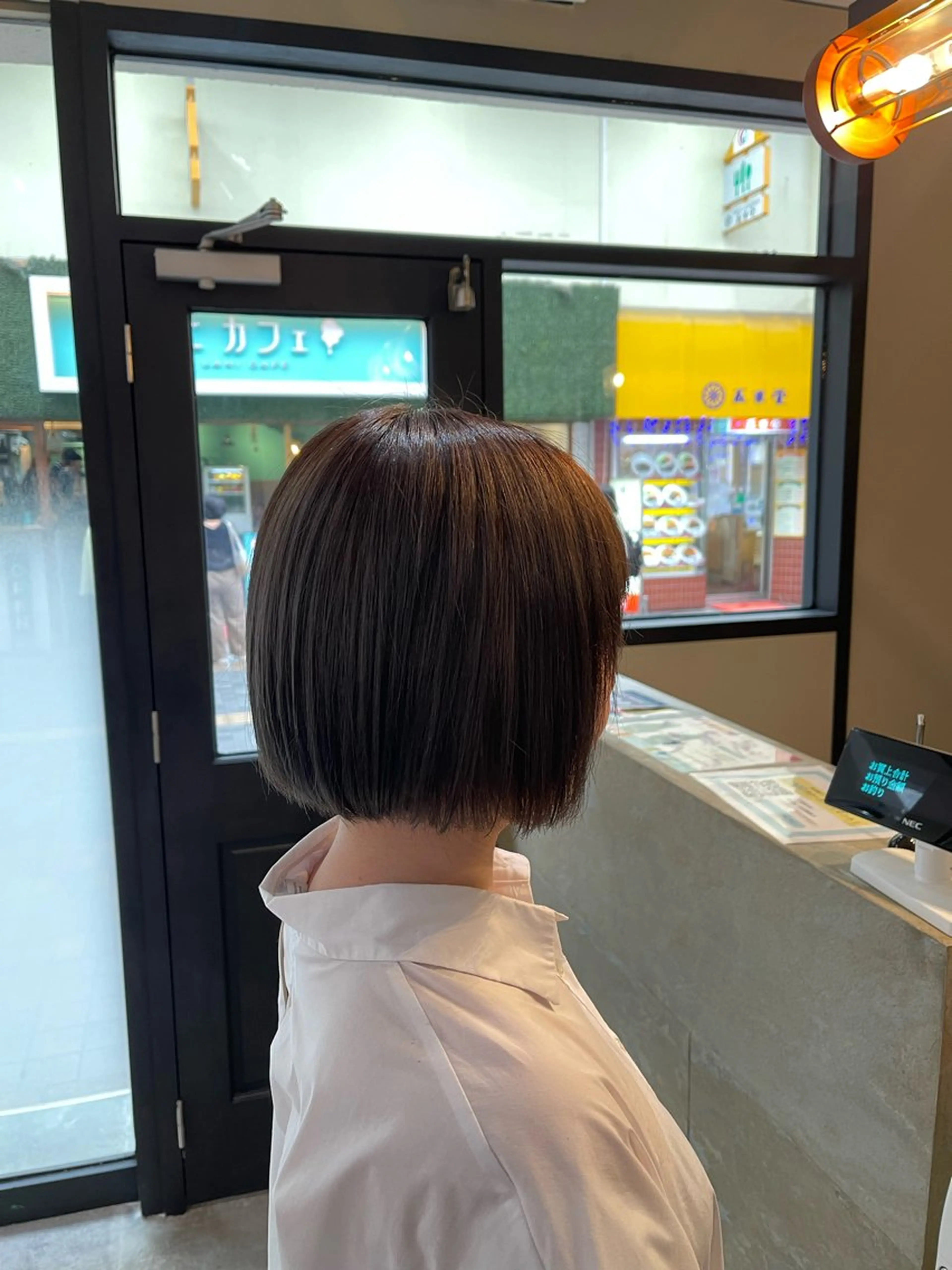 ショート 切りっぱなしボブ ボブ La fith hair SHIN 大分所属・Lafith 大分／ ヨッシーのヘアスタイル