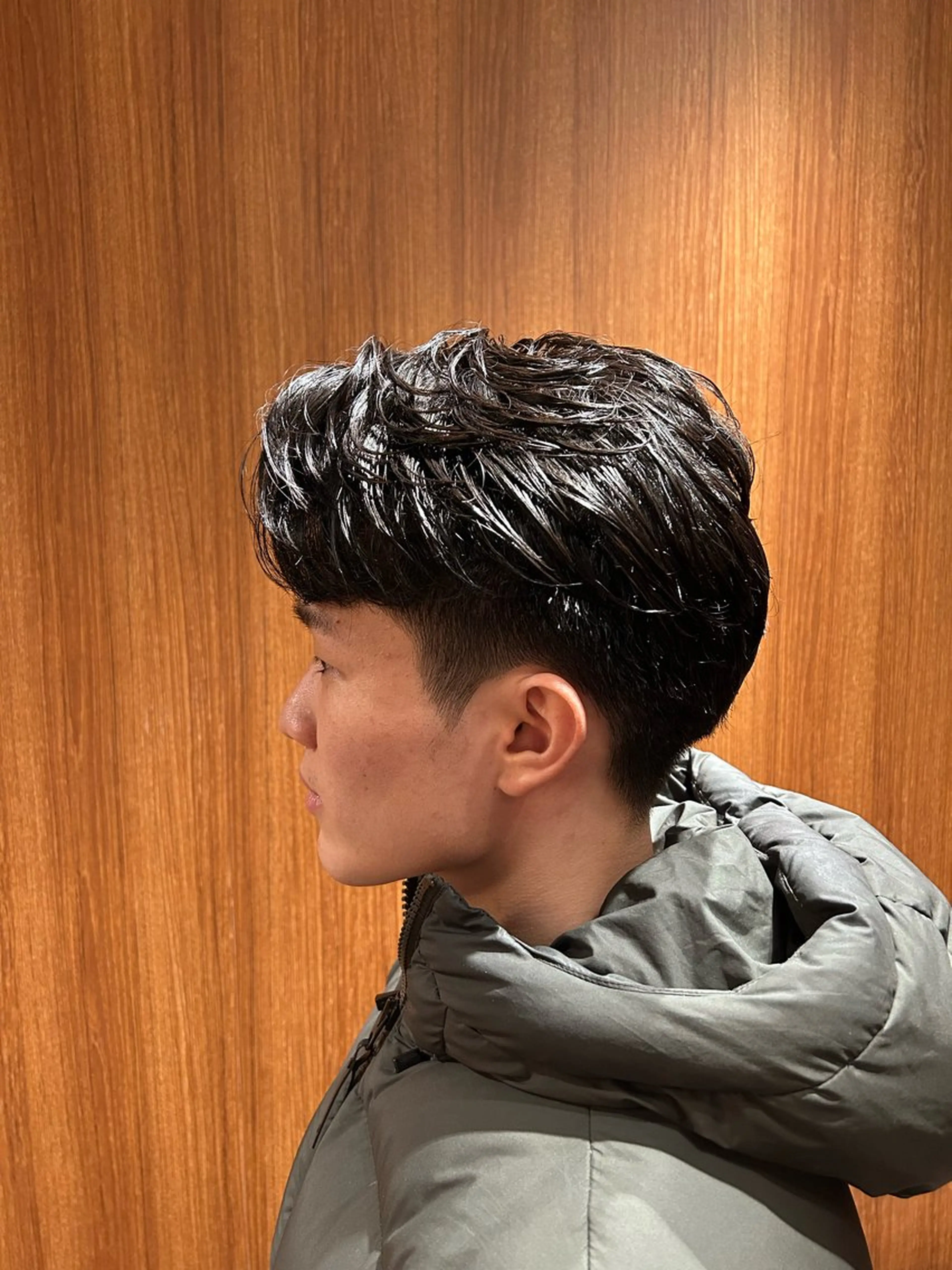 ショート メンズ センターパート カット DAU BARBER SHOP所属・メンズショート/ 木下拓海のヘアスタイル