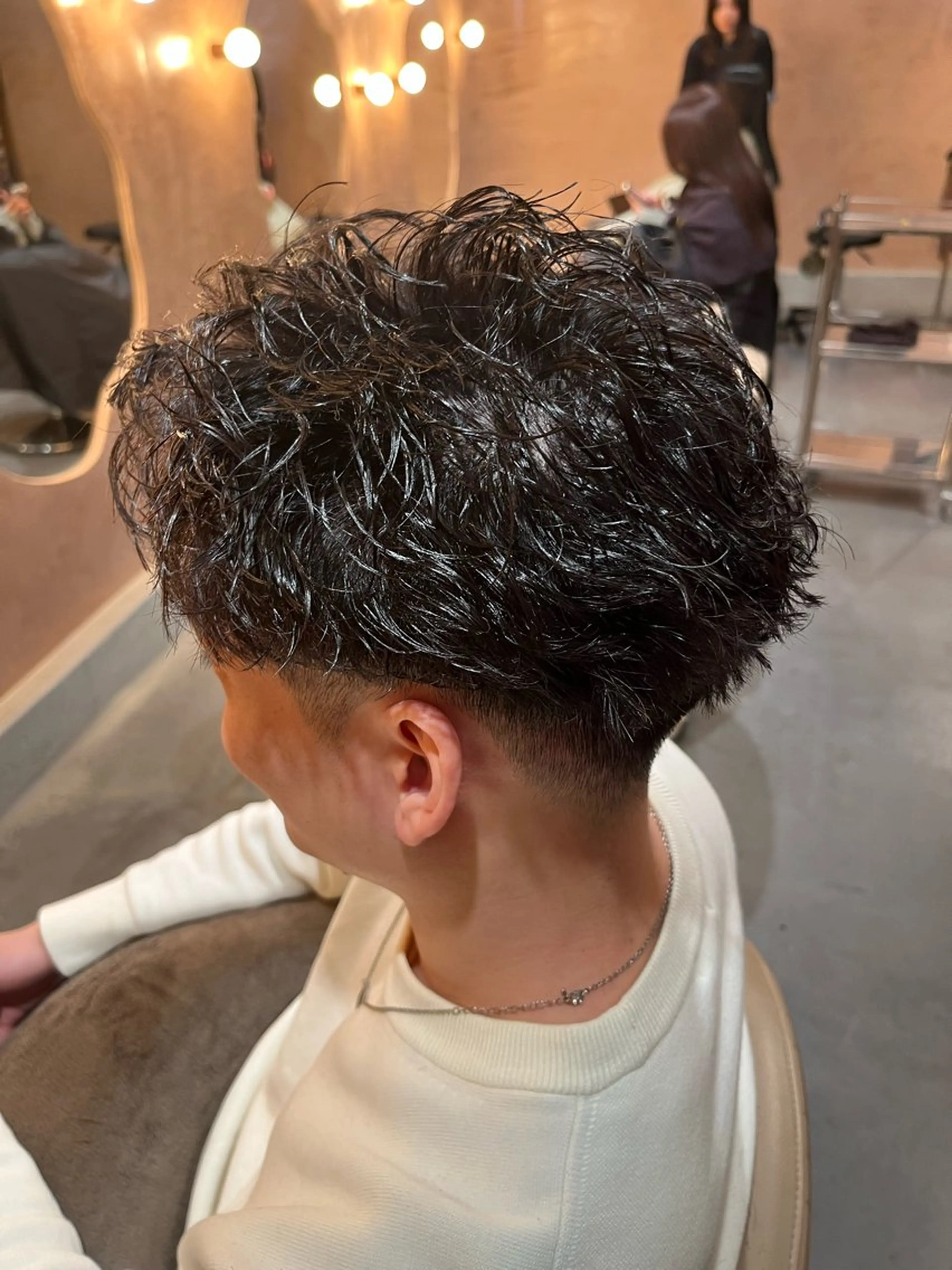 パーマ メンズ メンズカット【平尾 高宮】永井駿祐のヘアスタイル