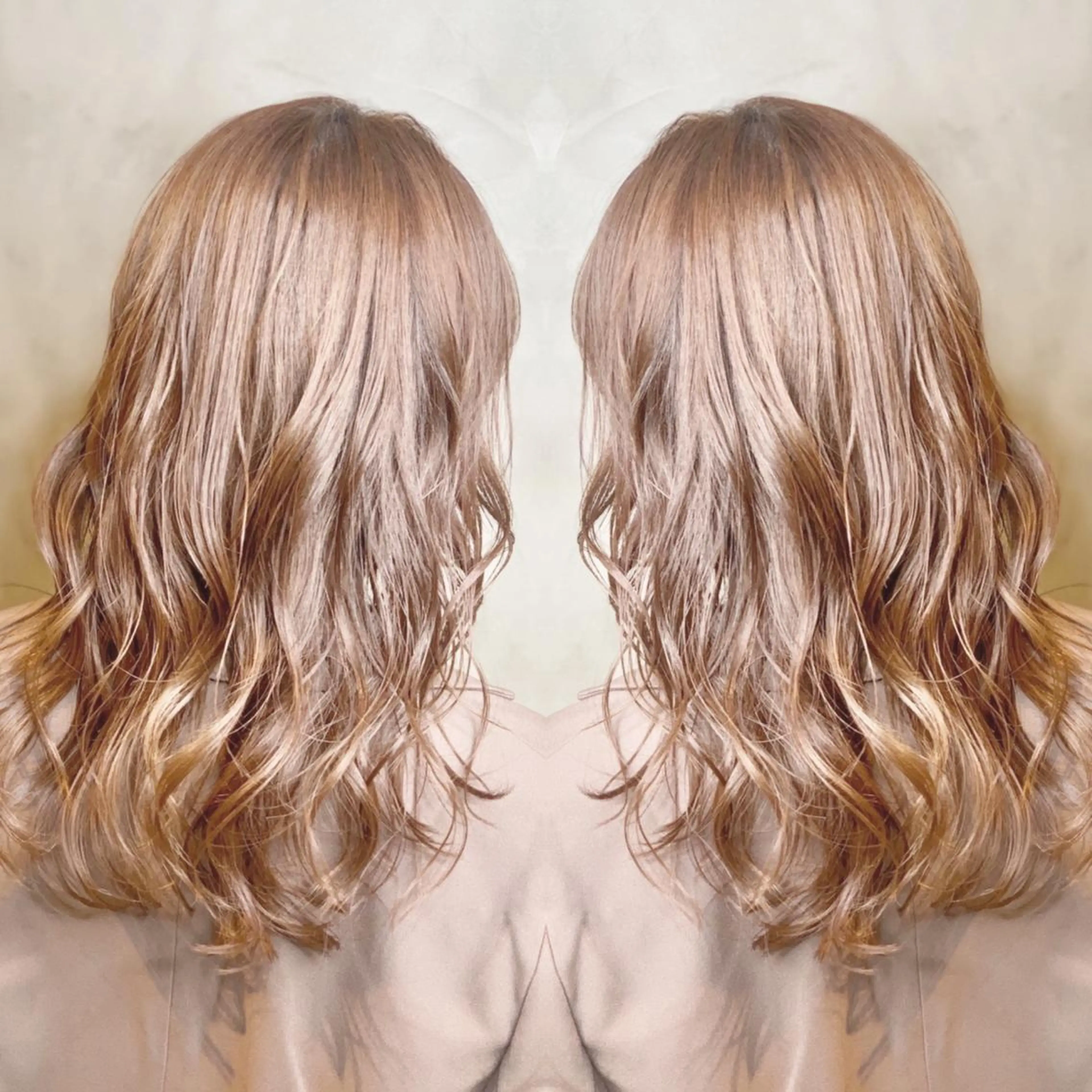 セミロング カラー 🦋韓国系指名No1 店長/圓山 祐也🦋のヘアスタイル