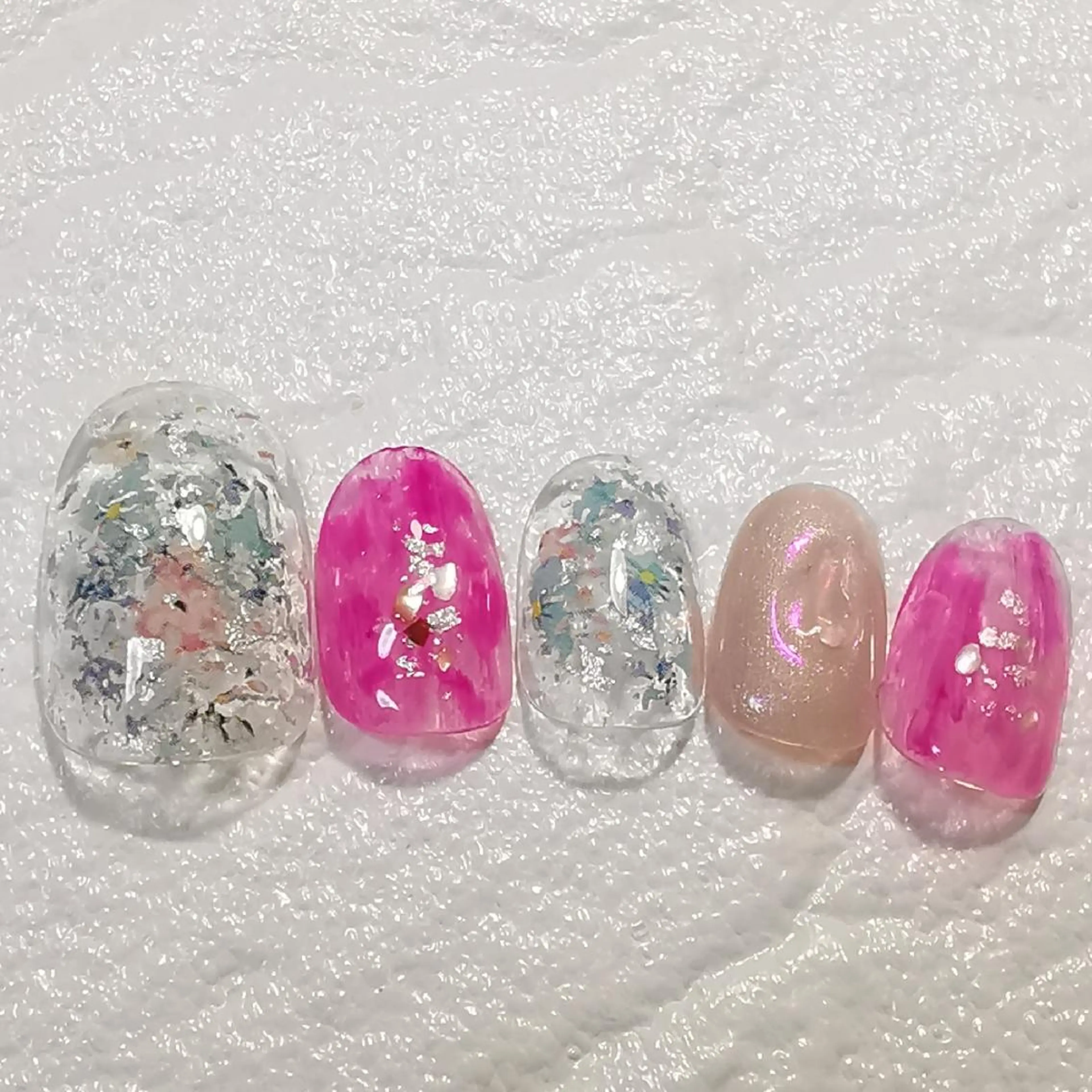 ネイル ニュアンスネイル ハンドネイル reve あやののネイルデザイン