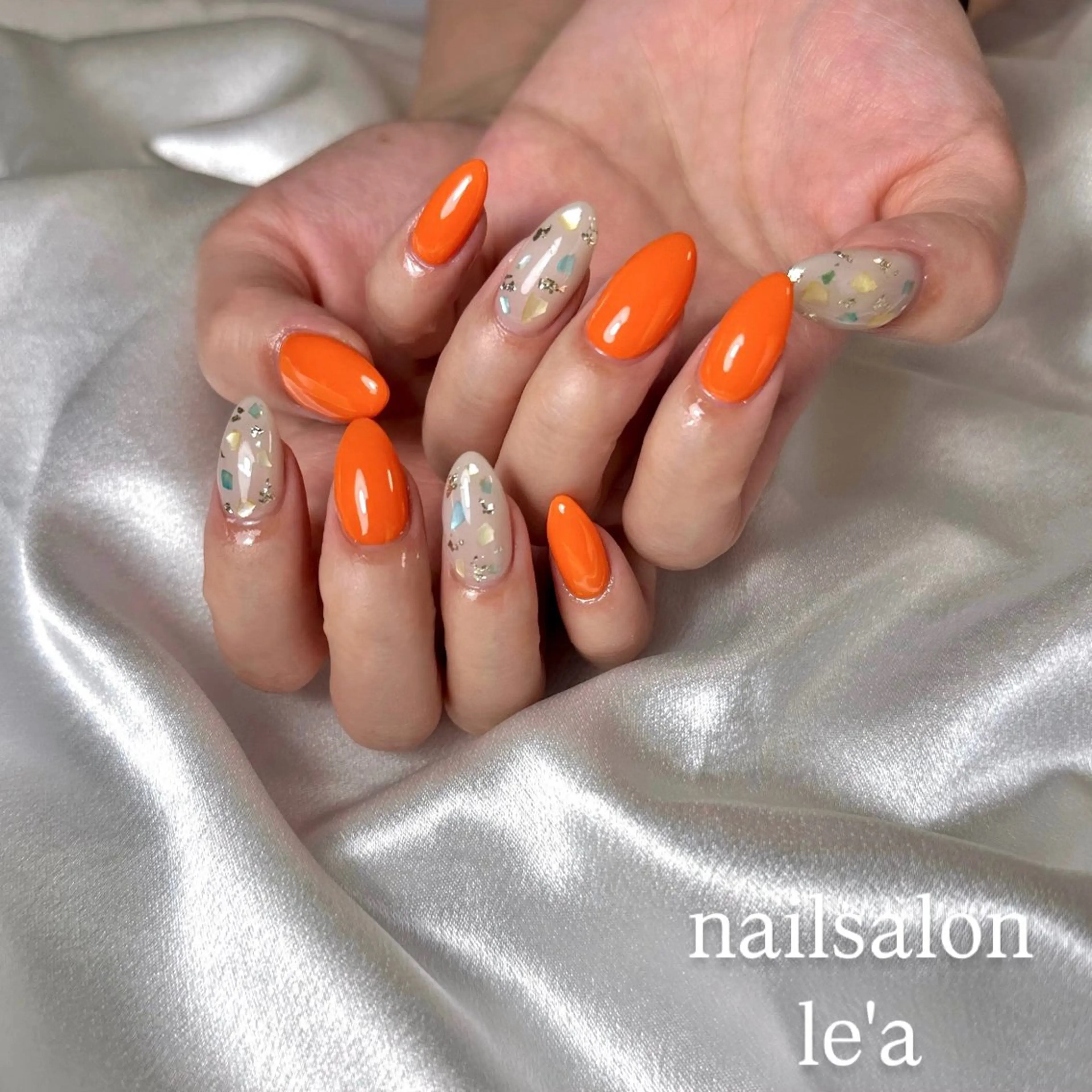 ネイル ハンドネイル nailsalon le'aのネイルデザイン