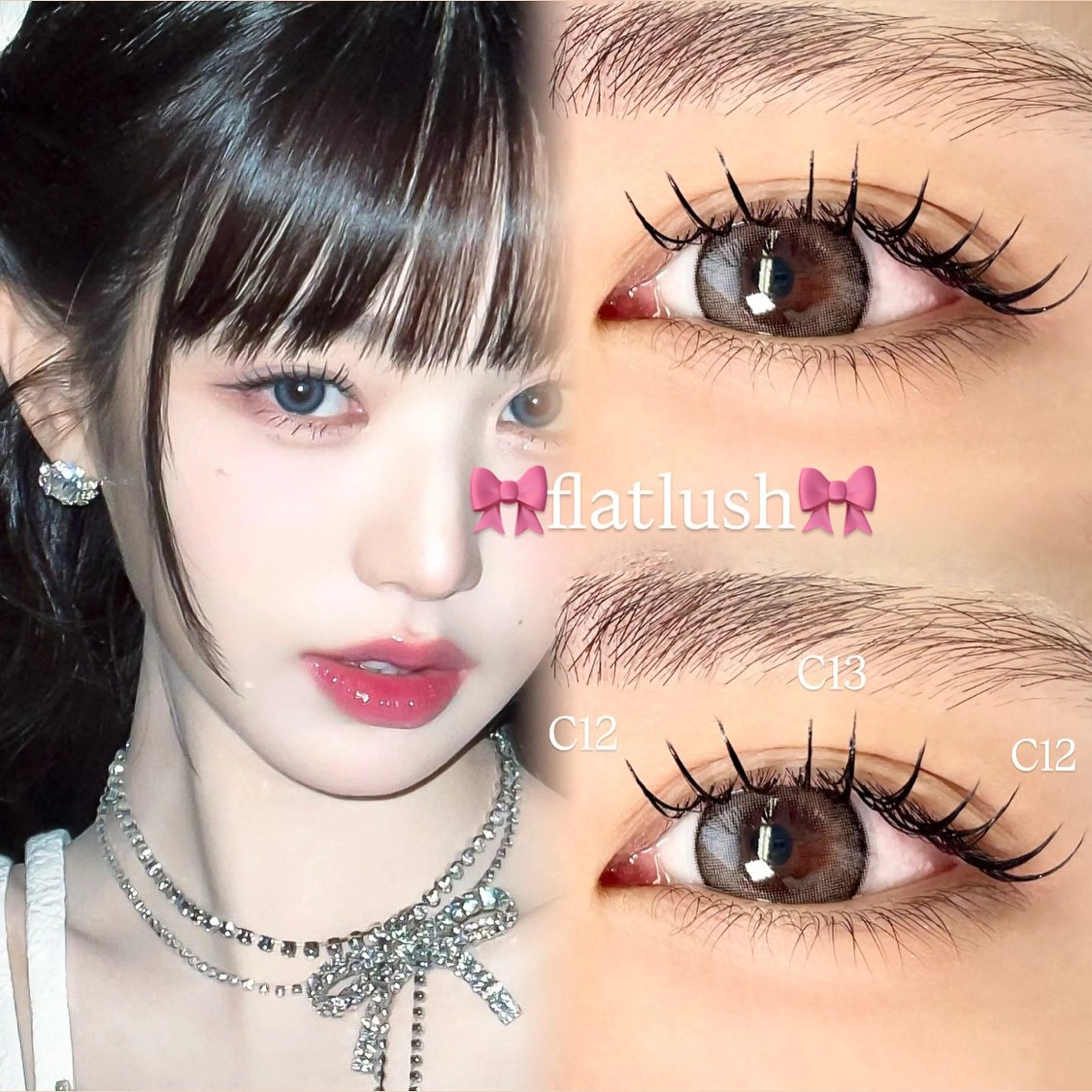 マツエク・マツパ マツエク RUNON 🎀 大阪福島 SeneLのマツエク・マツパデザイン