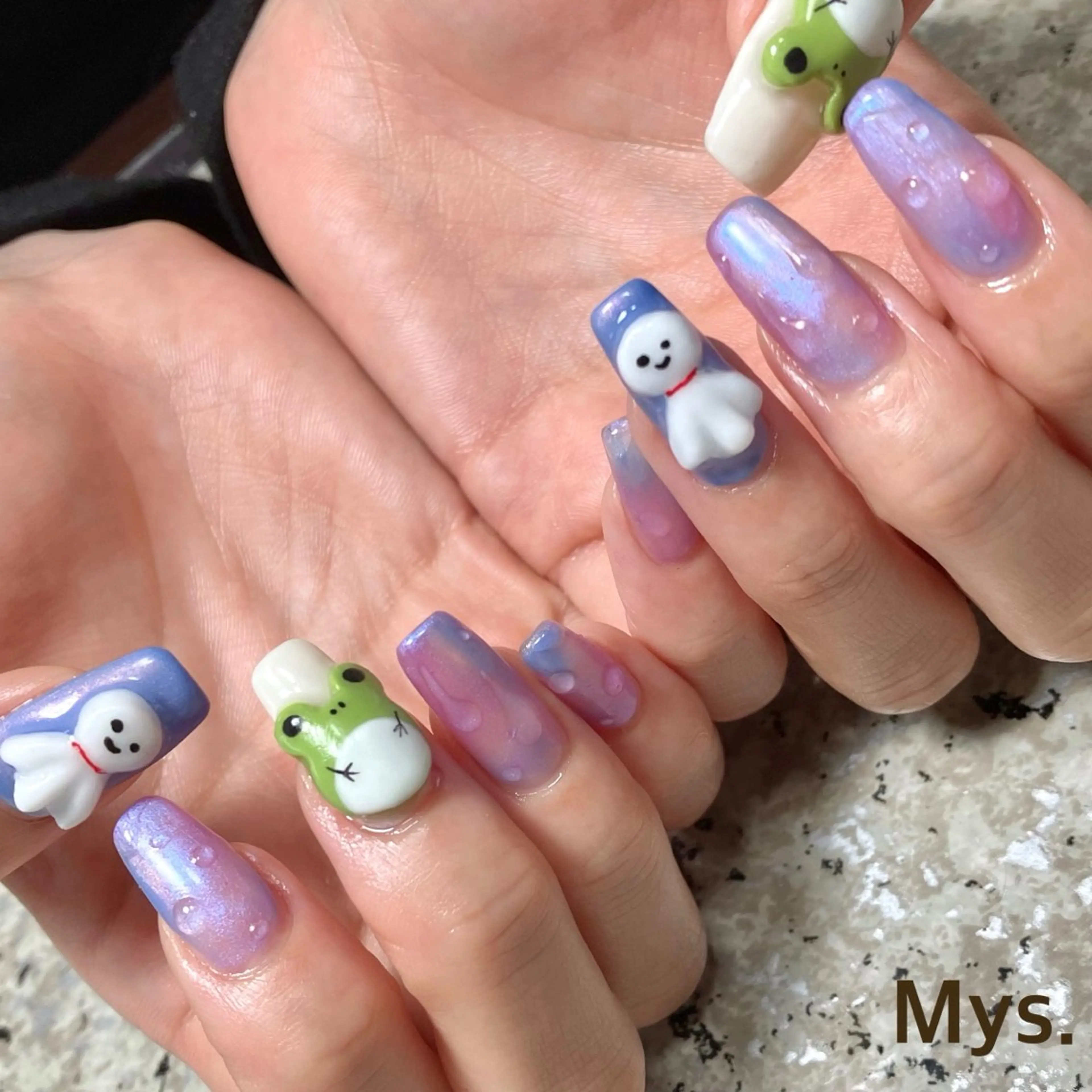 ネイル ハンドネイル Mys. 三上紗紀のネイルデザイン