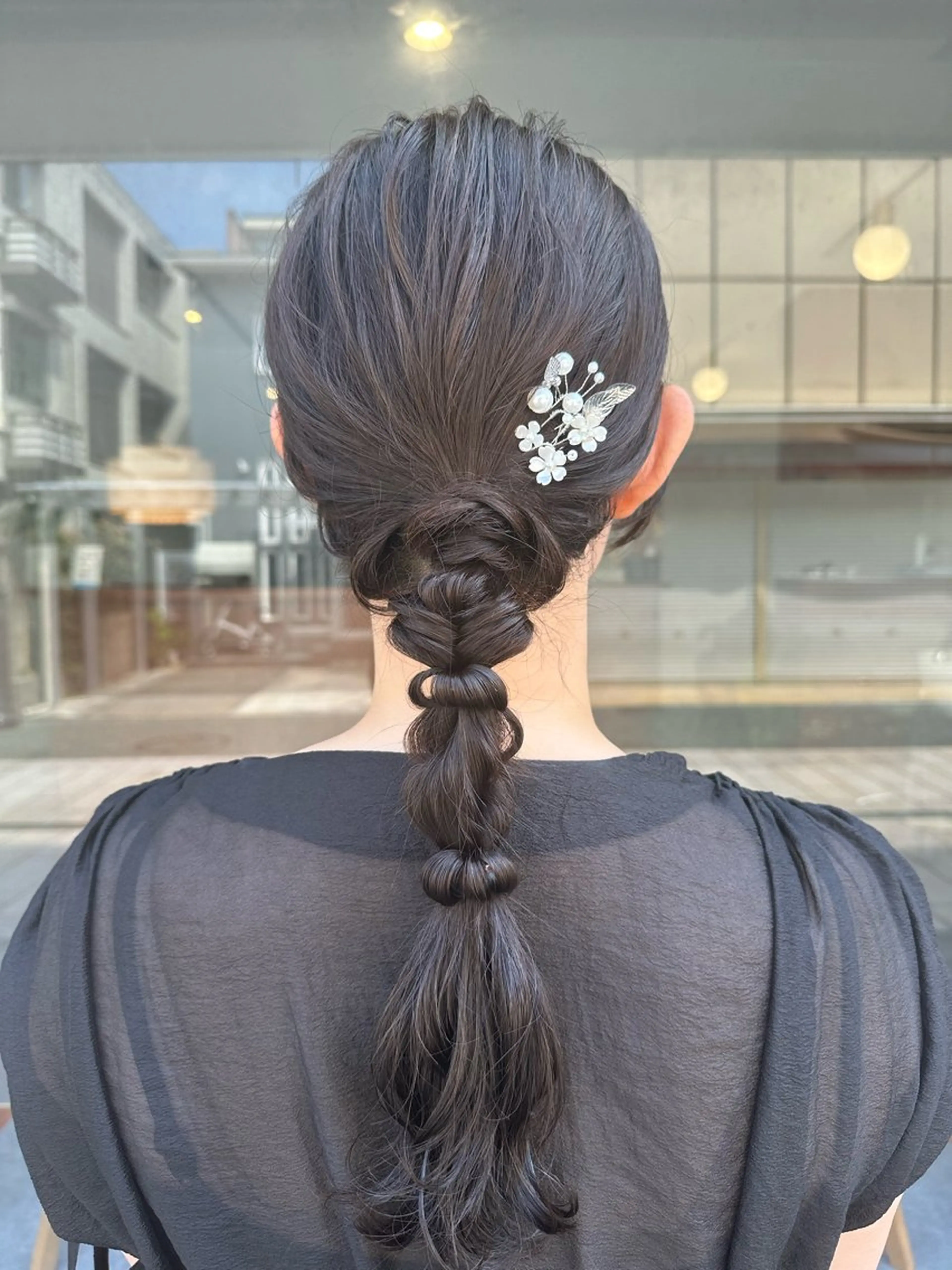 ロング ヘアセット 🌈トップデザイナー 金沢駅近nanamiのヘアスタイル