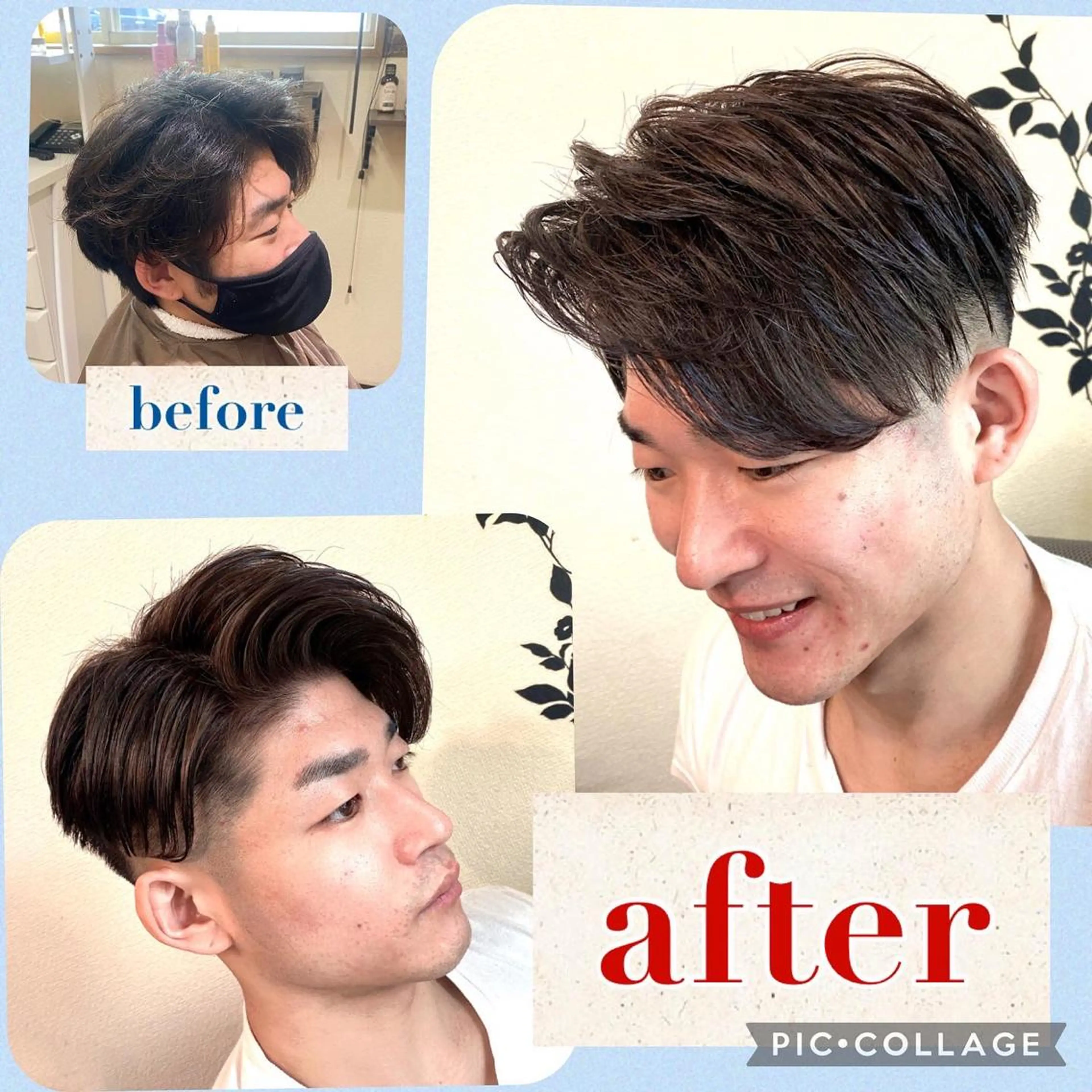 メンズ　スキンフェードカット（シャンプー、ブロー、セット込み）の写真