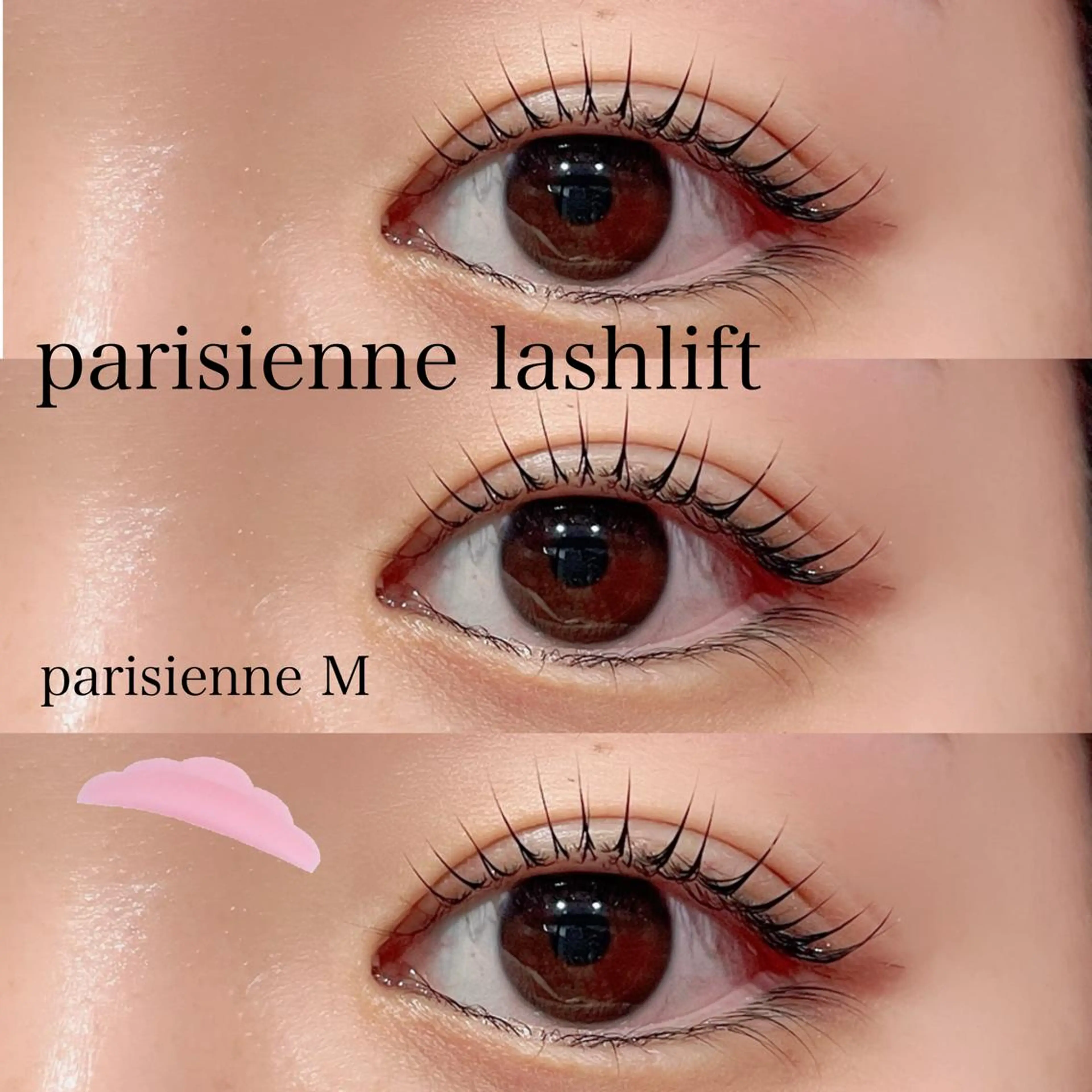 マツエク・マツパ パリジェンヌラッシュリフト マツパ Ayaka 【パリジェンヌ】のマツエク・マツパデザイン