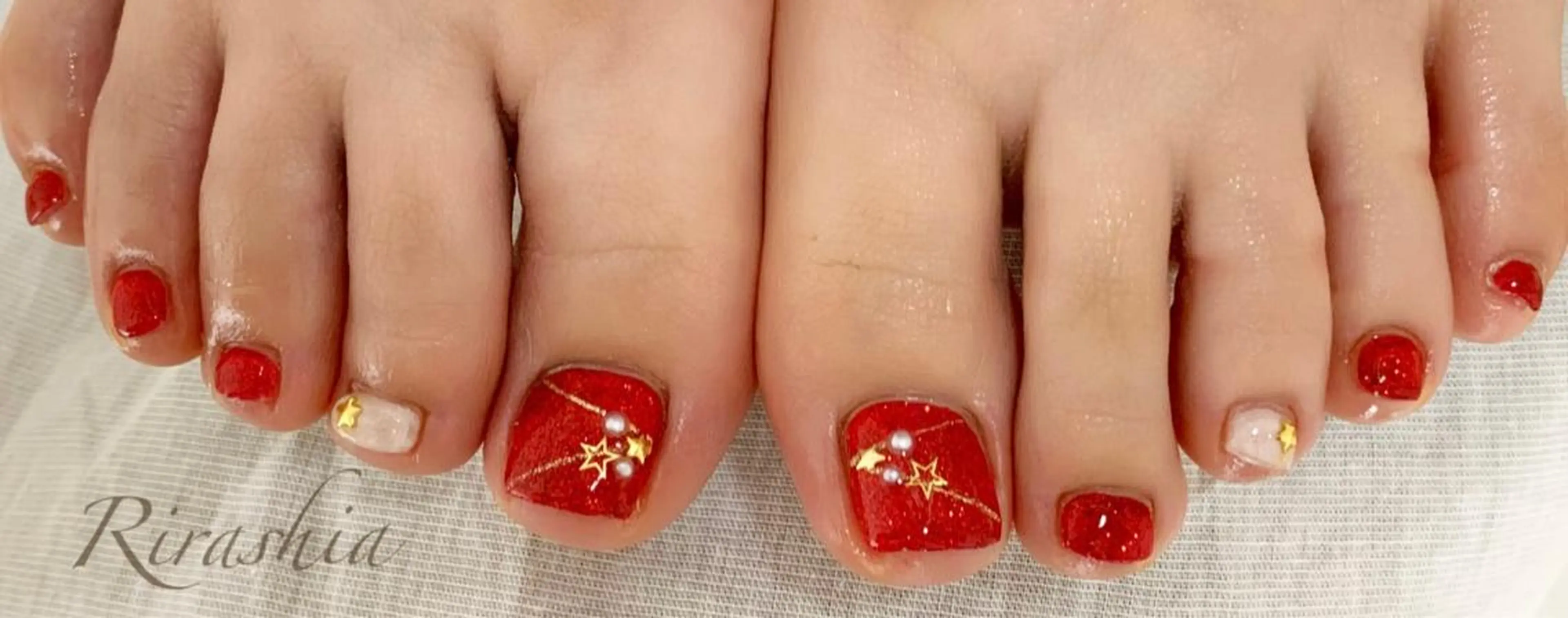 ネイル うる艶♡透明感ネイル Rirashiaのネイルデザイン