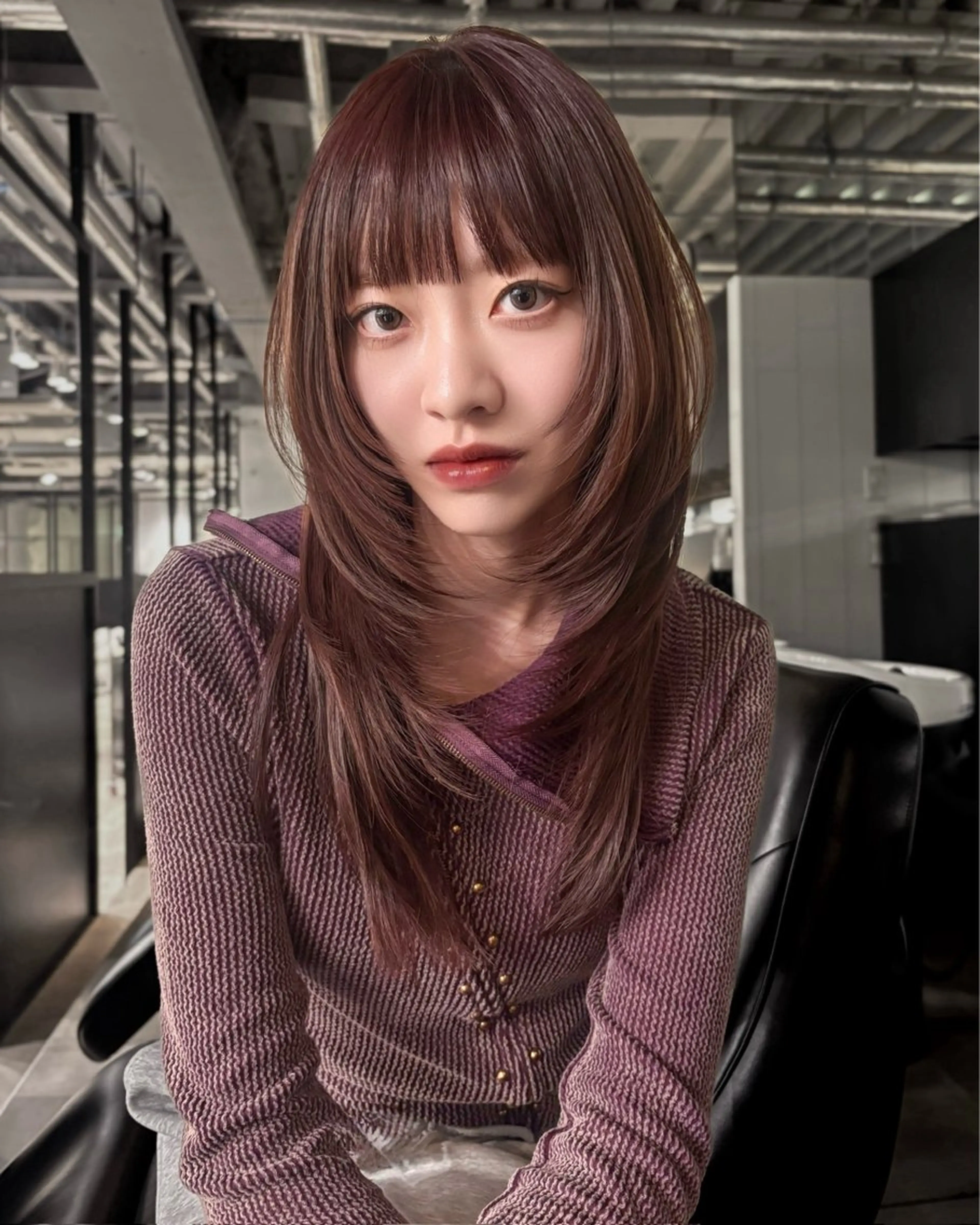 ロング レイヤー/パーマ 特化/yumeのヘアスタイル