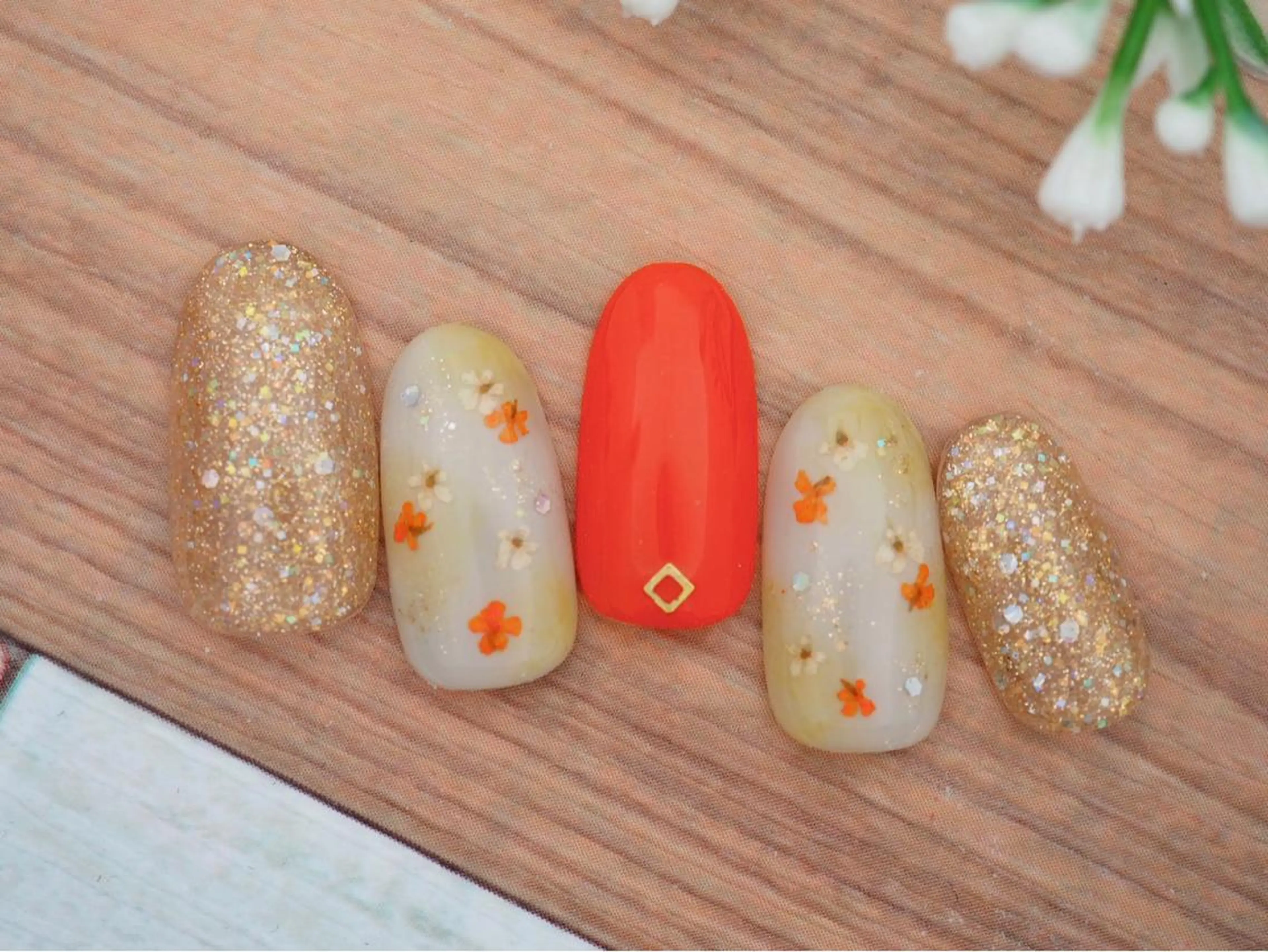 ネイル トップネイリスト Ribbon立川店のネイルデザイン